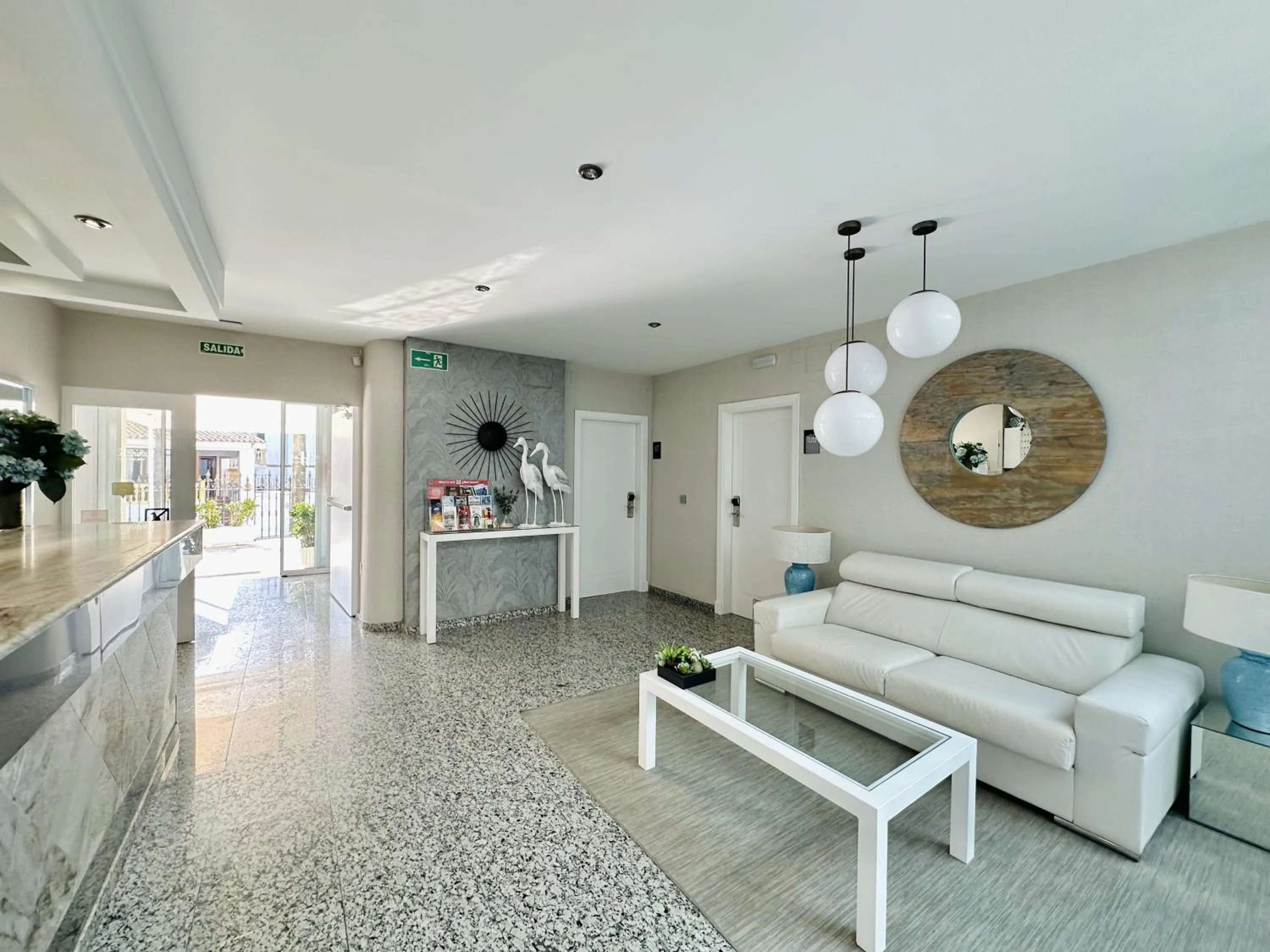 Lobby or reception in Hotel Apartamentos Marina Luz
