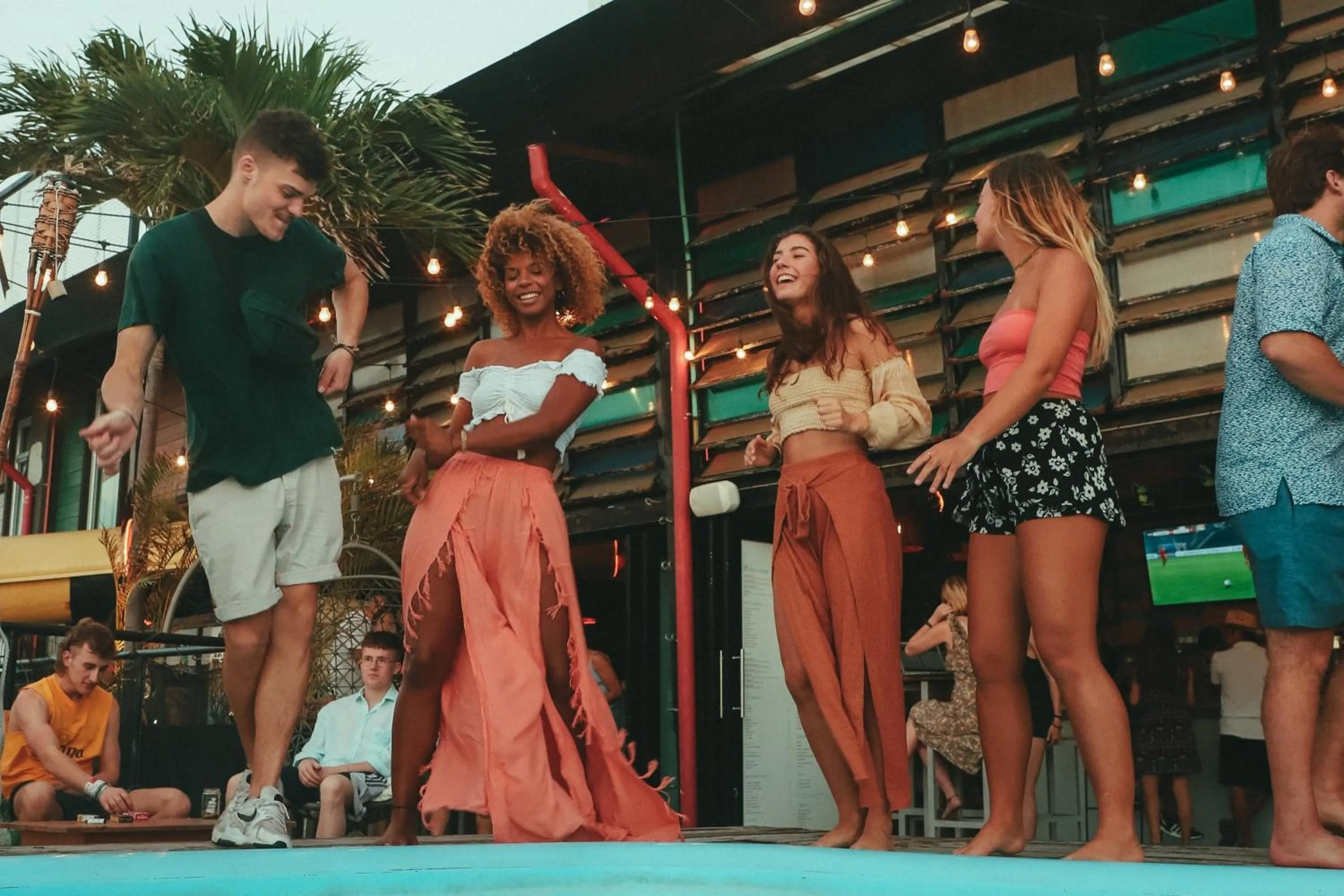 People in Mayan Monkey Cancun - Social Hotel