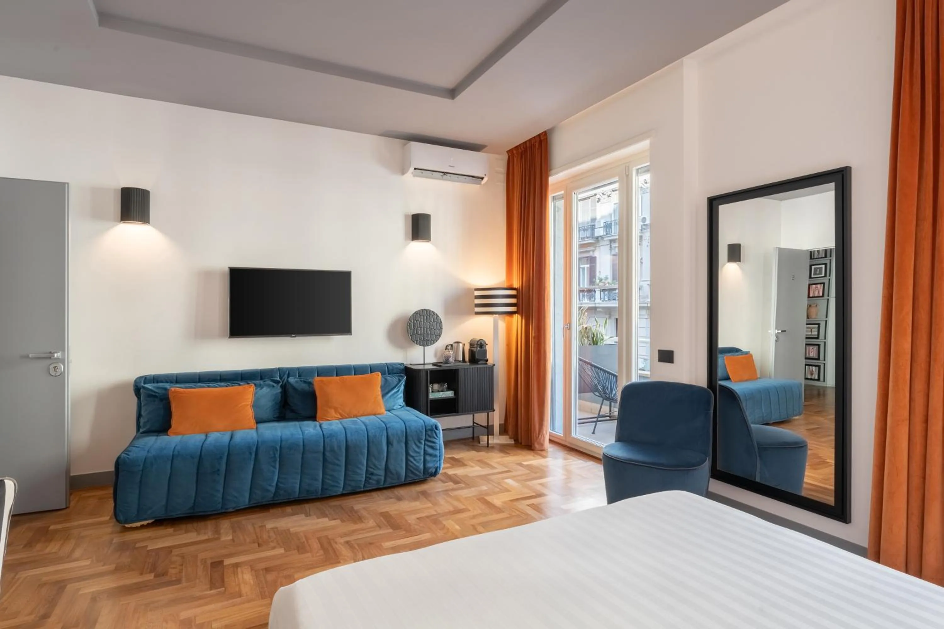 View (from property/room), Bed in Le Mummarelle