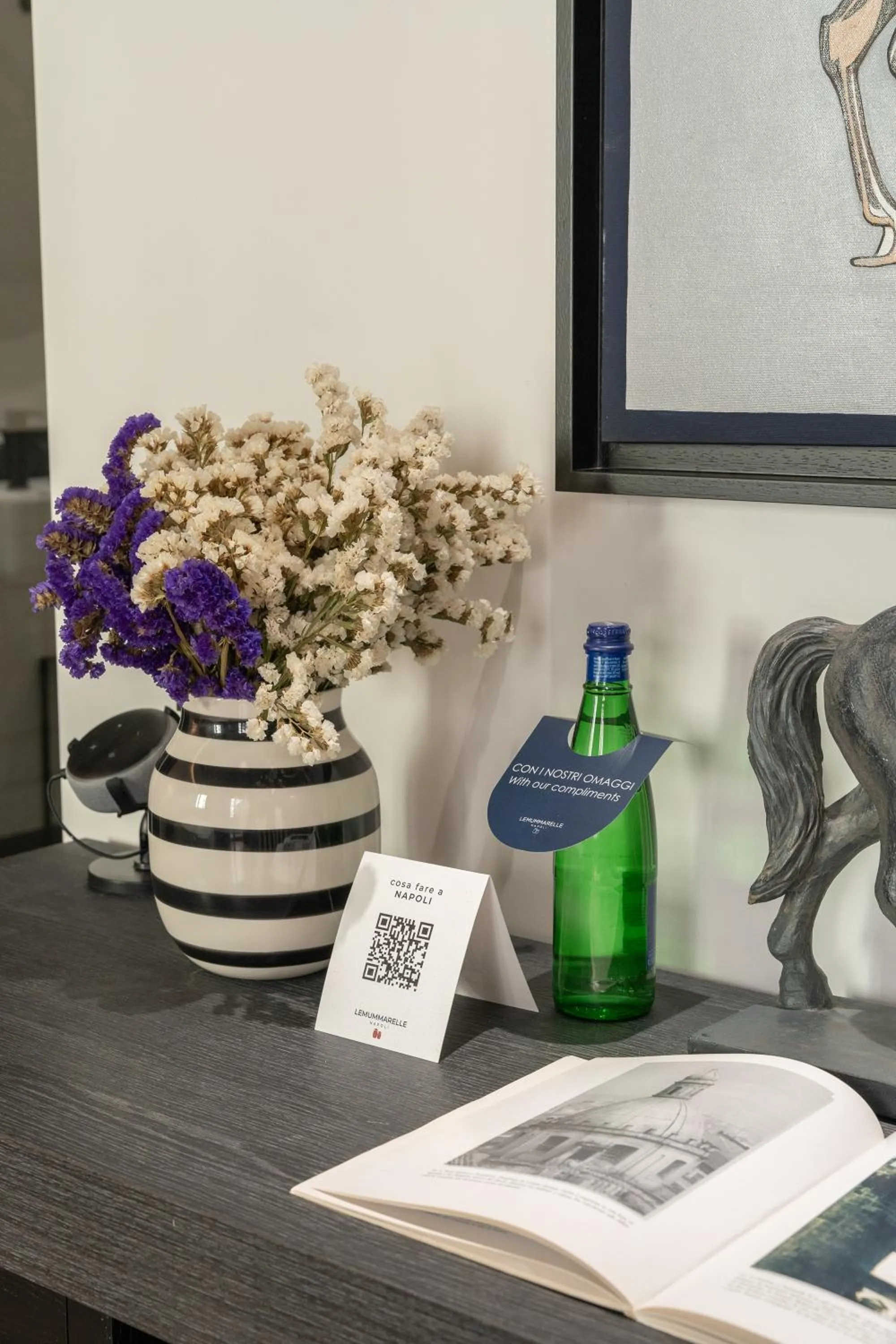 Decorative detail in Le Mummarelle