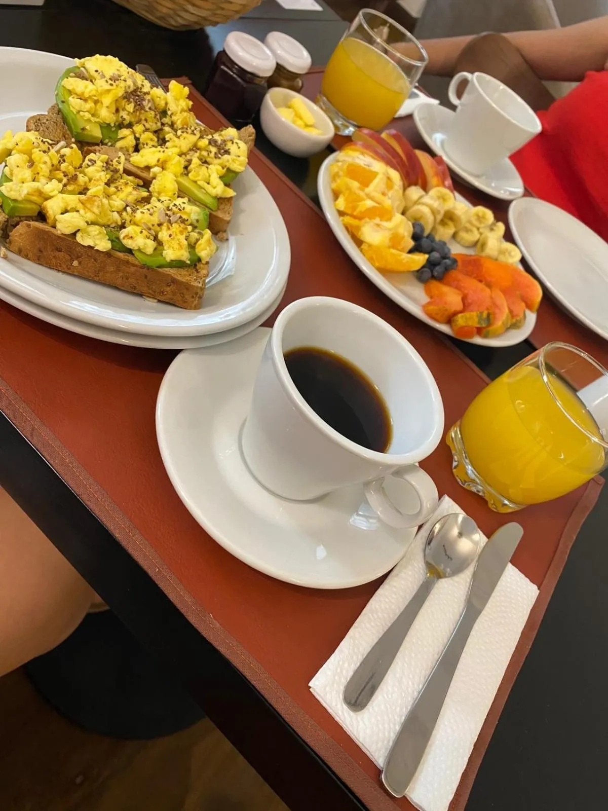 Breakfast in Hotel Del Virrey