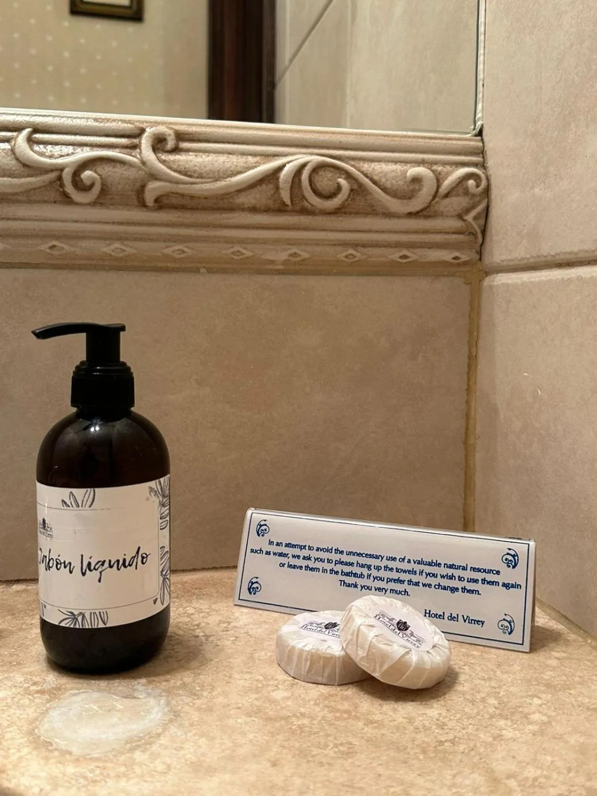 Bathroom in Hotel Del Virrey