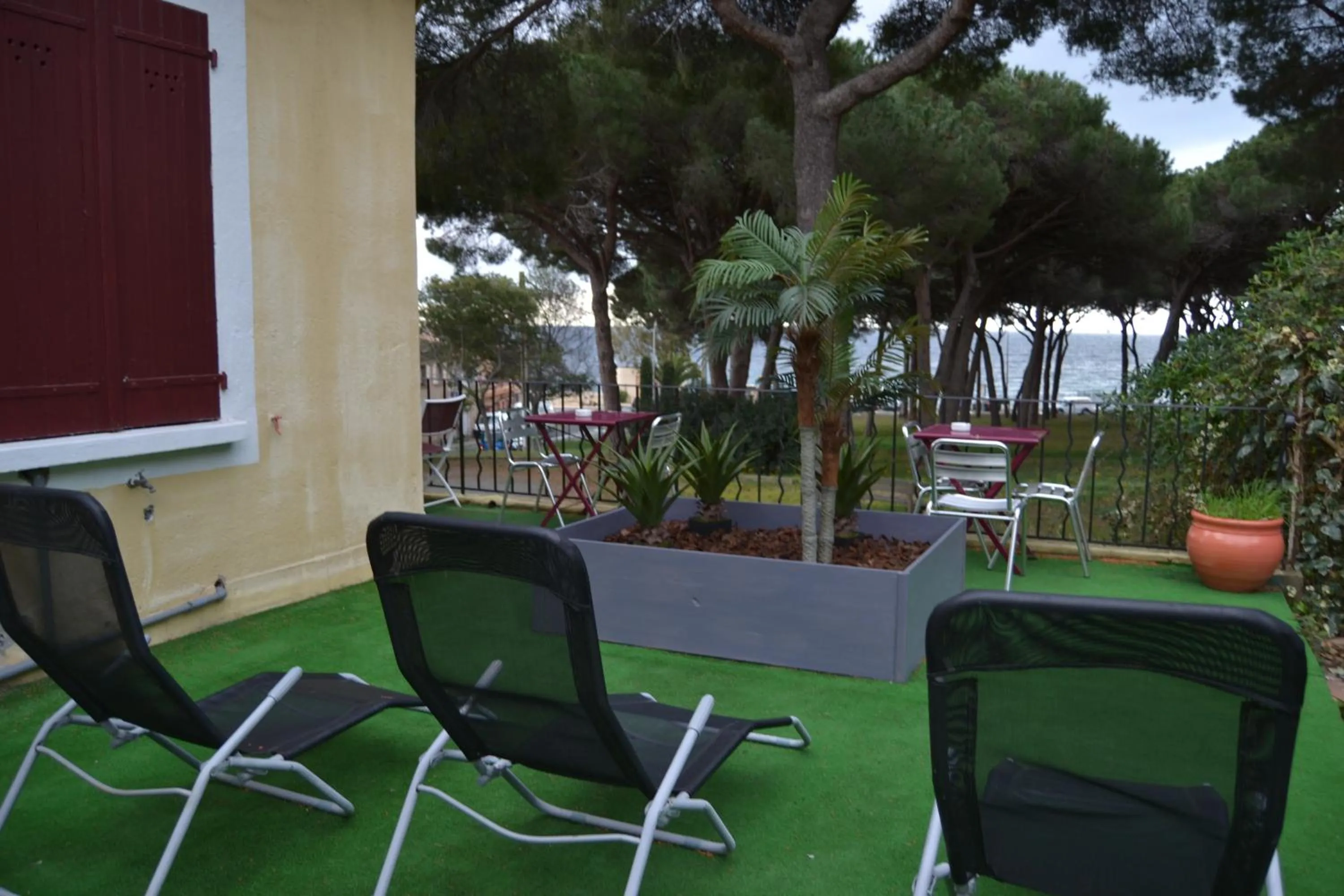 Seating area in La Casa Mia