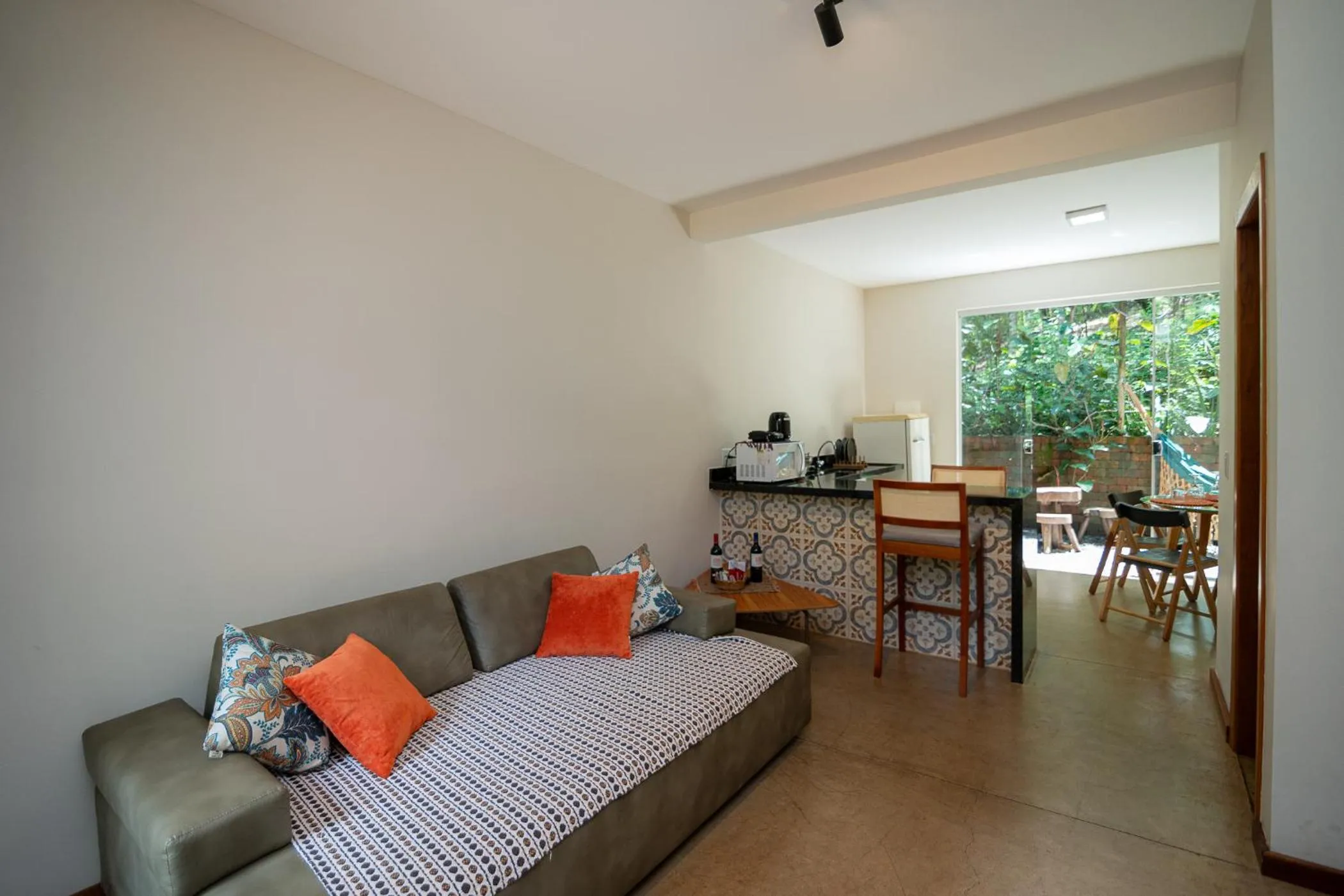 Living room in Villa Rica Pousada