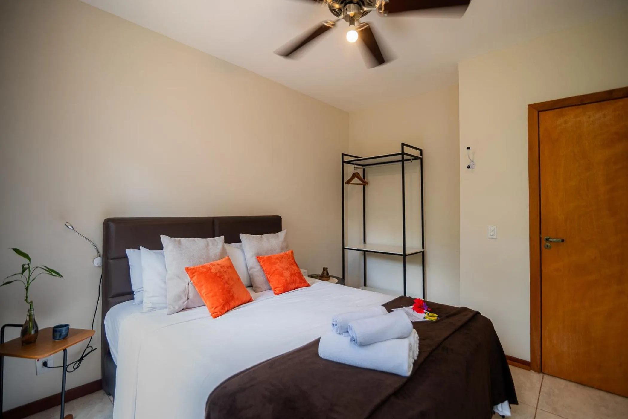 Bedroom, Bed in Villa Rica Pousada