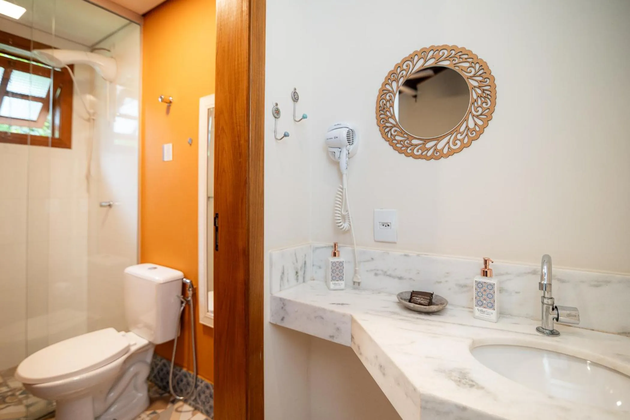 Bathroom in Villa Rica Pousada