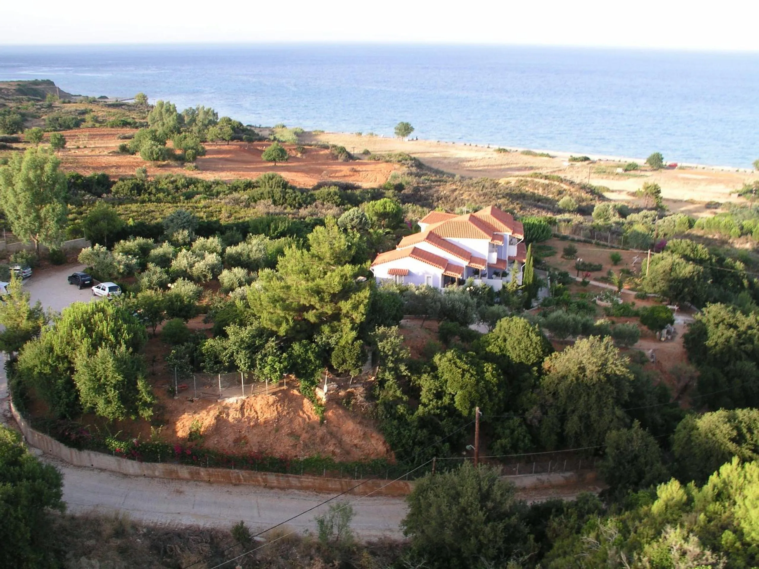 Bird's eye view in Villa Eliza