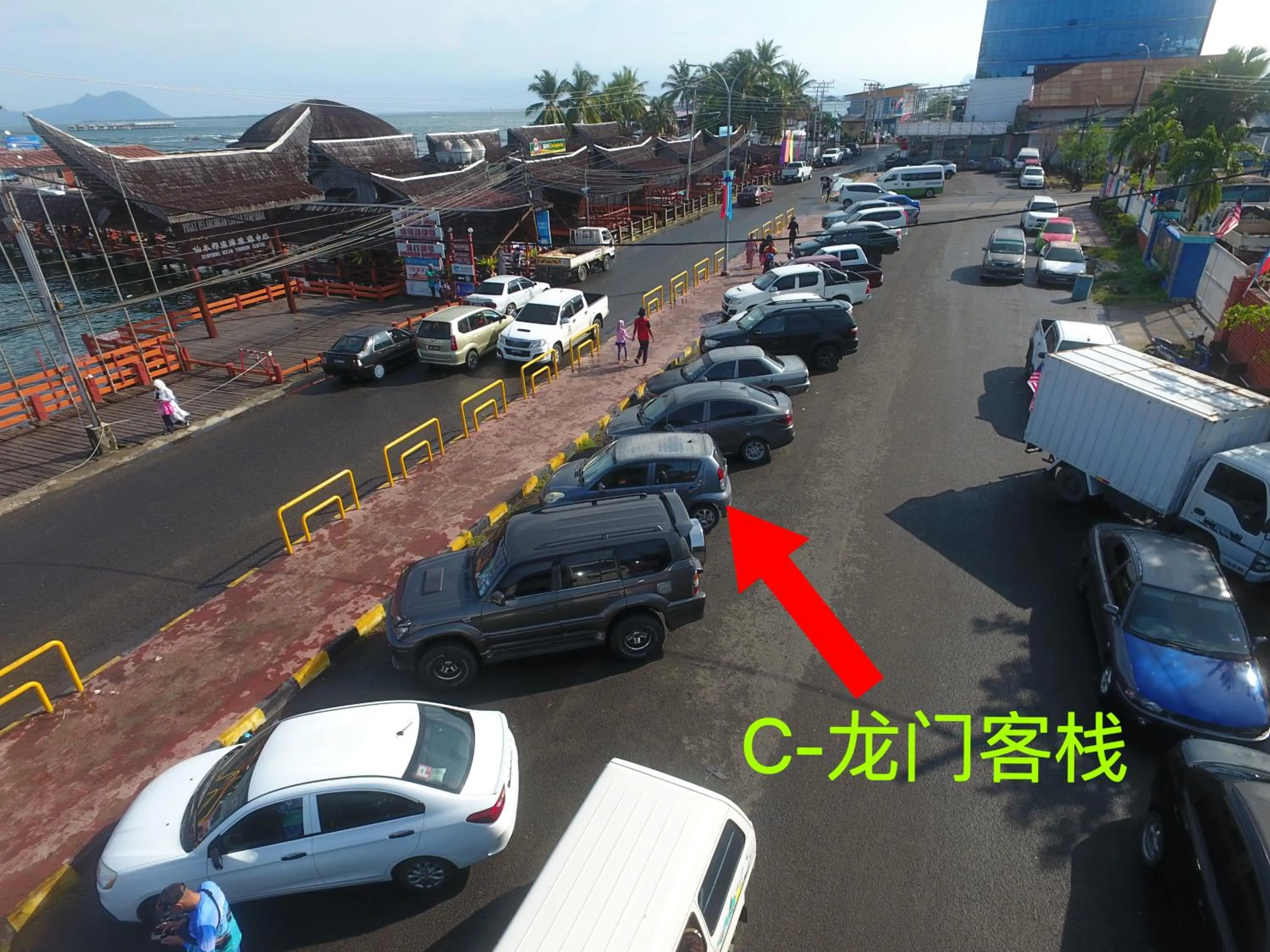 Property building in Coconut Garden Resort仙本那顺德人家棕榈园