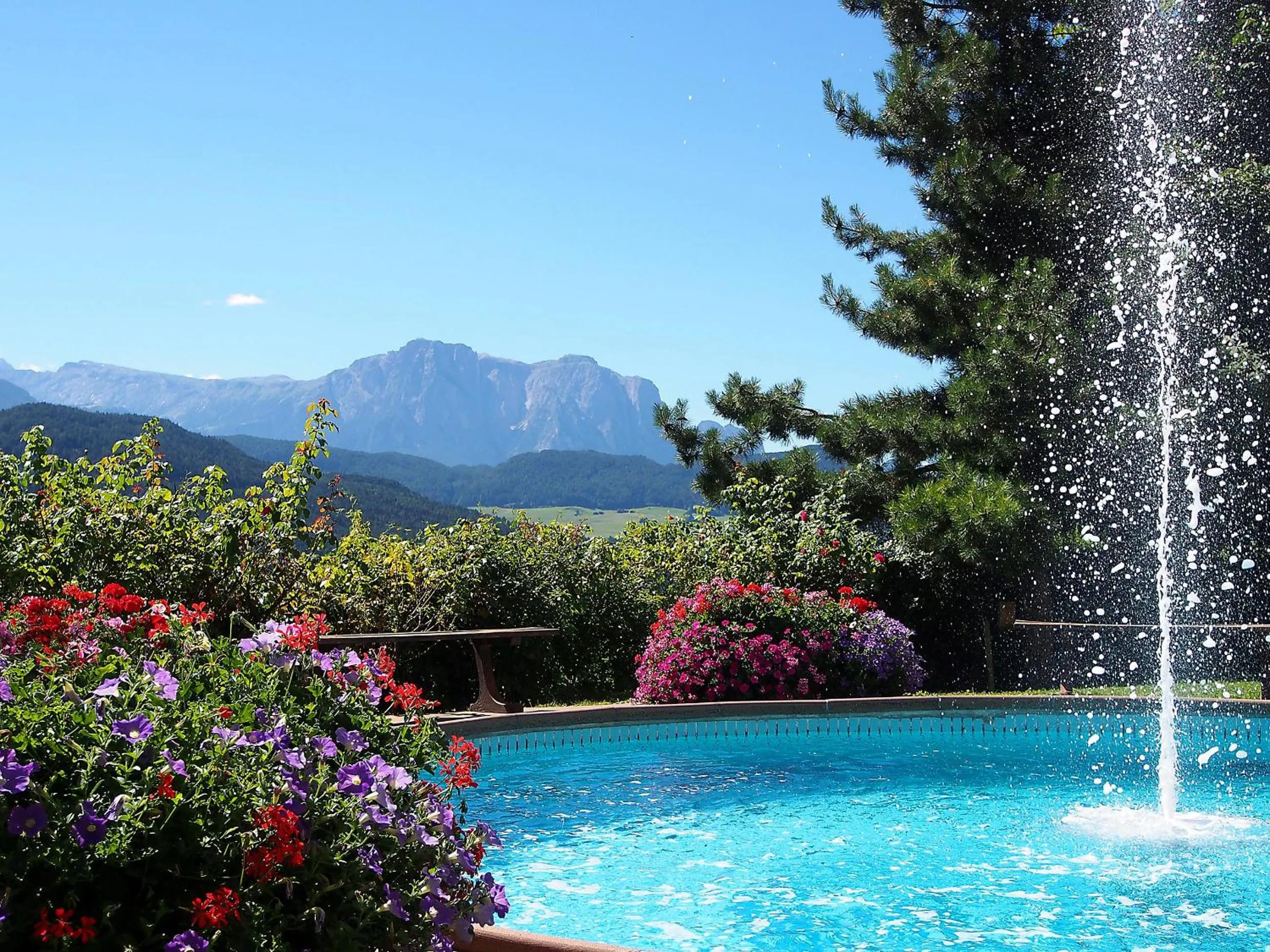Swimming pool in Granpanorama Hotel StephansHof