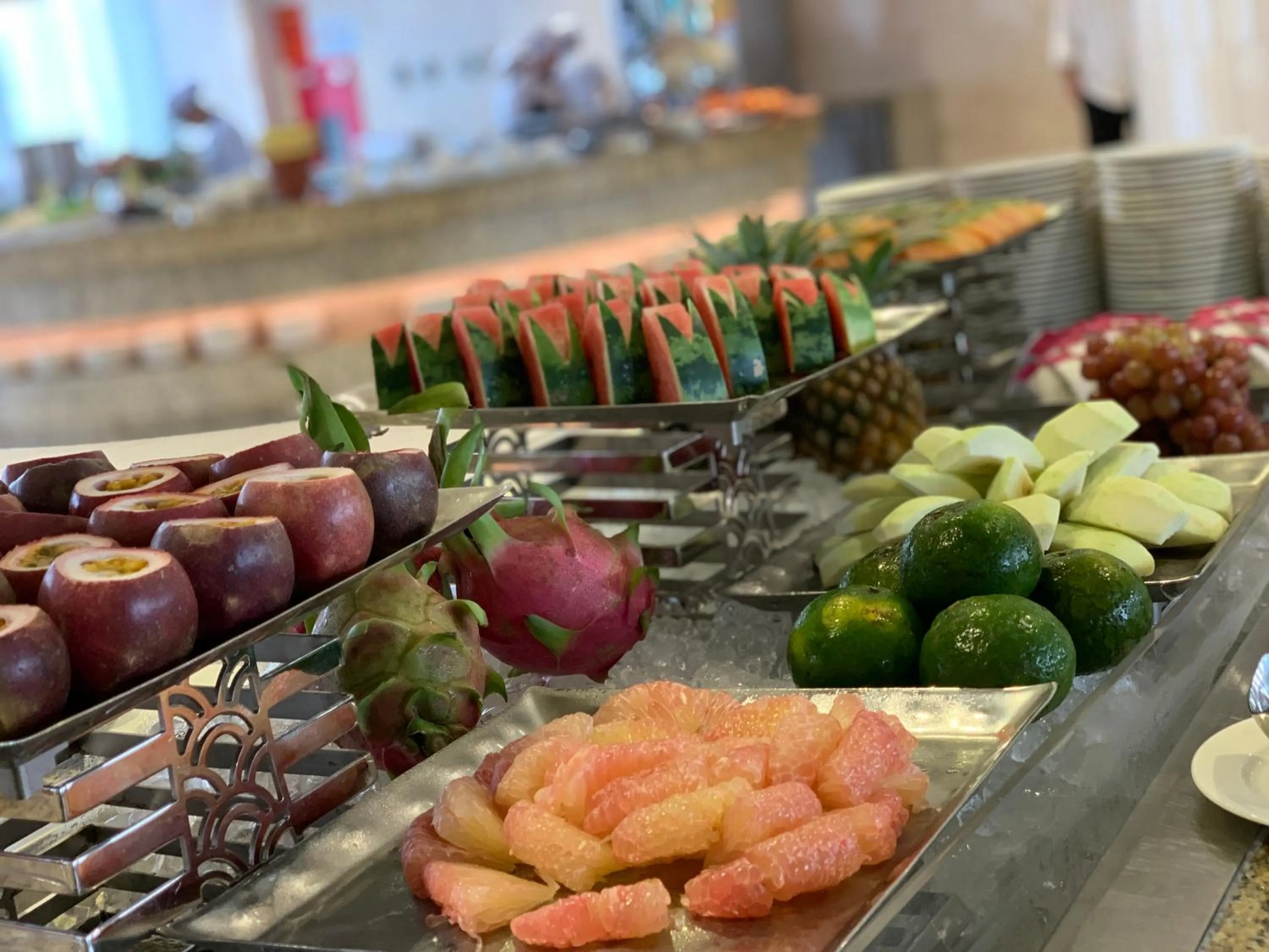 Buffet breakfast in FLC Grand Hotel Samson