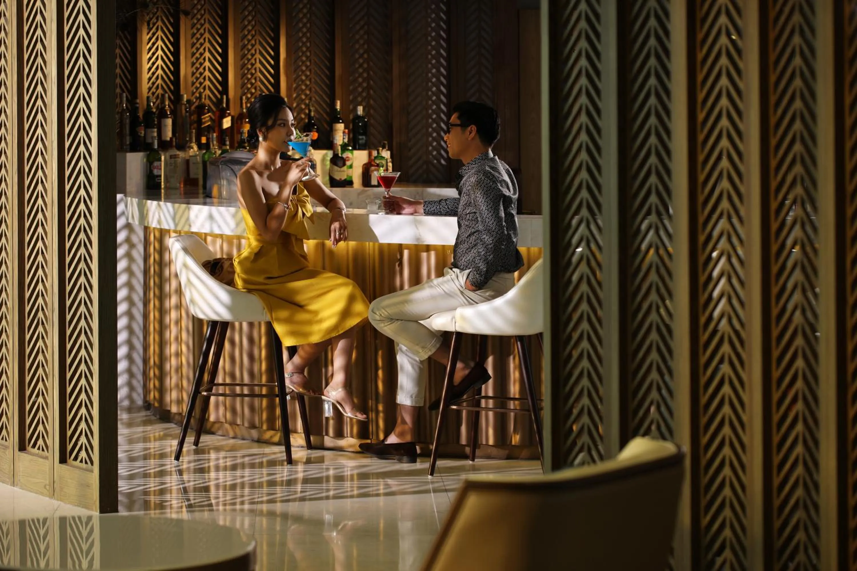 Lounge or bar in FLC Grand Hotel Samson