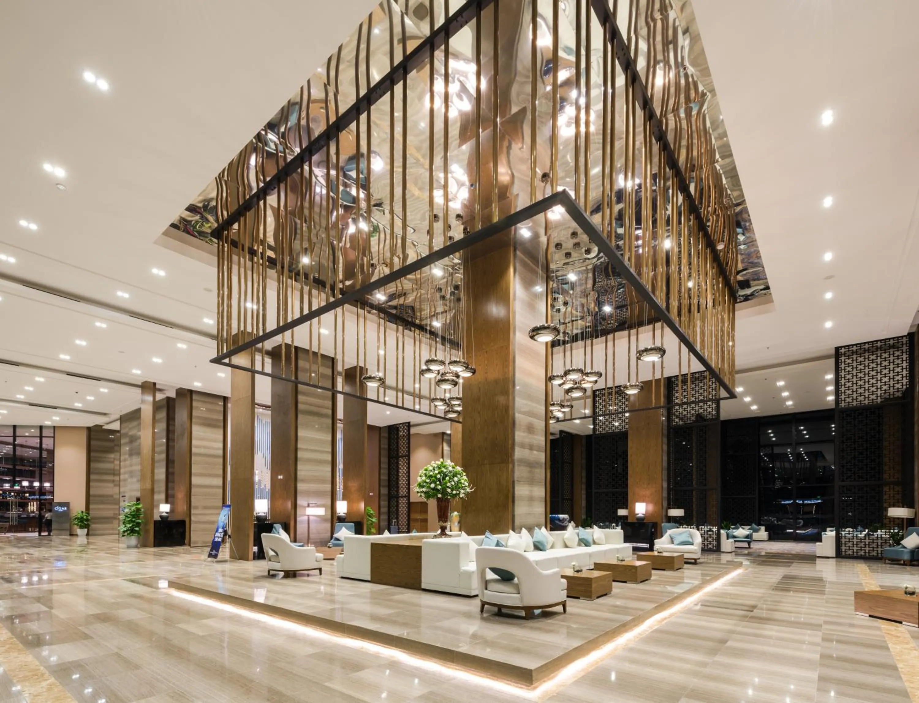 Lobby or reception in FLC Grand Hotel Samson