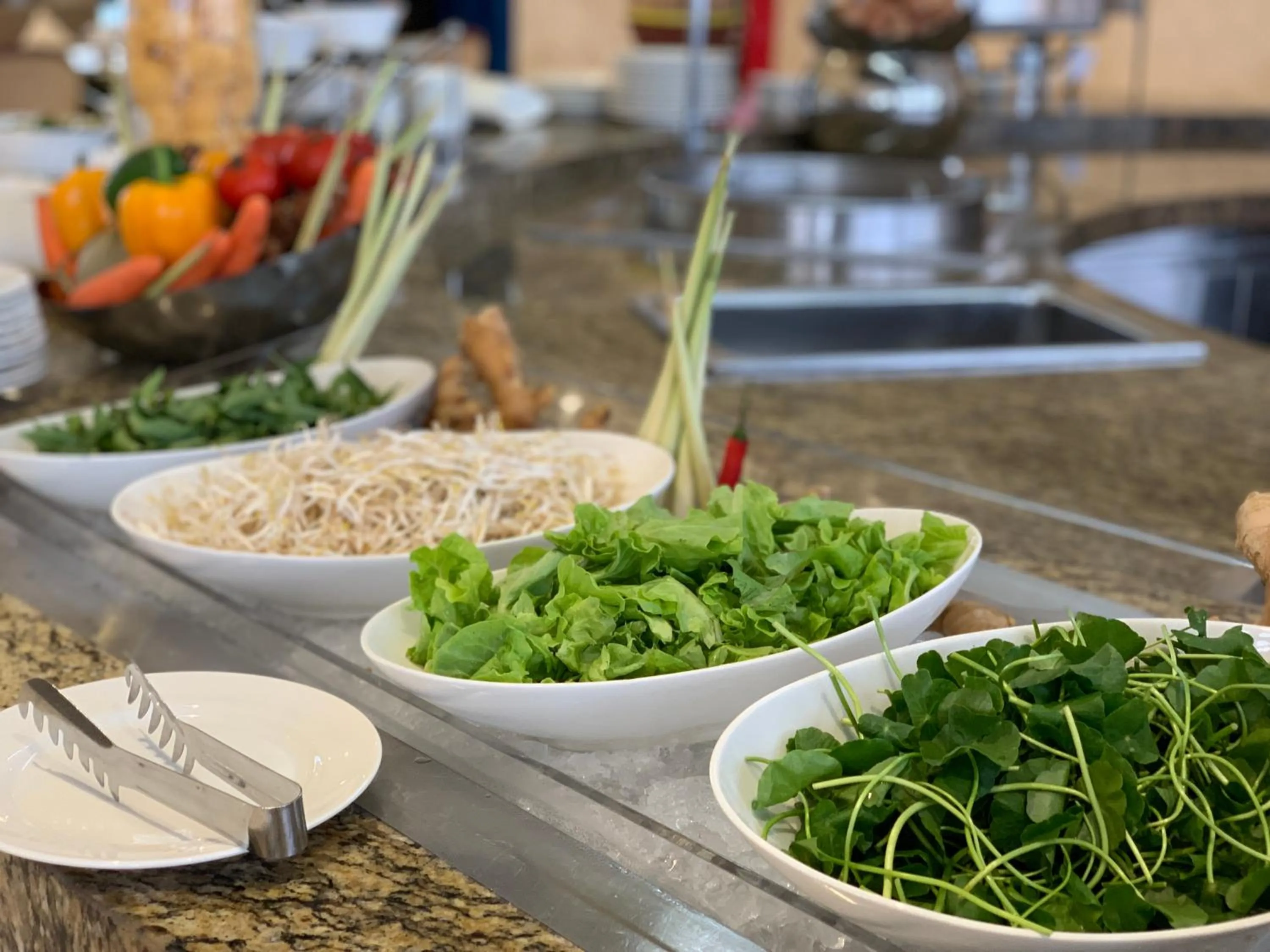 Buffet breakfast in FLC Grand Hotel Samson