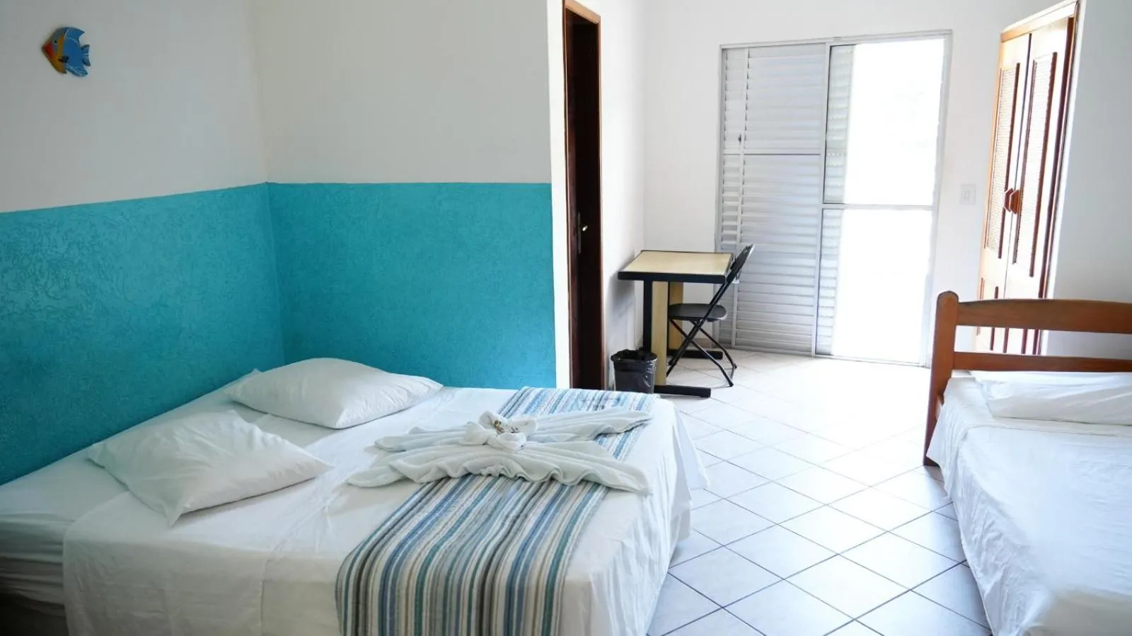 Bed in Pousada Martin de Sá