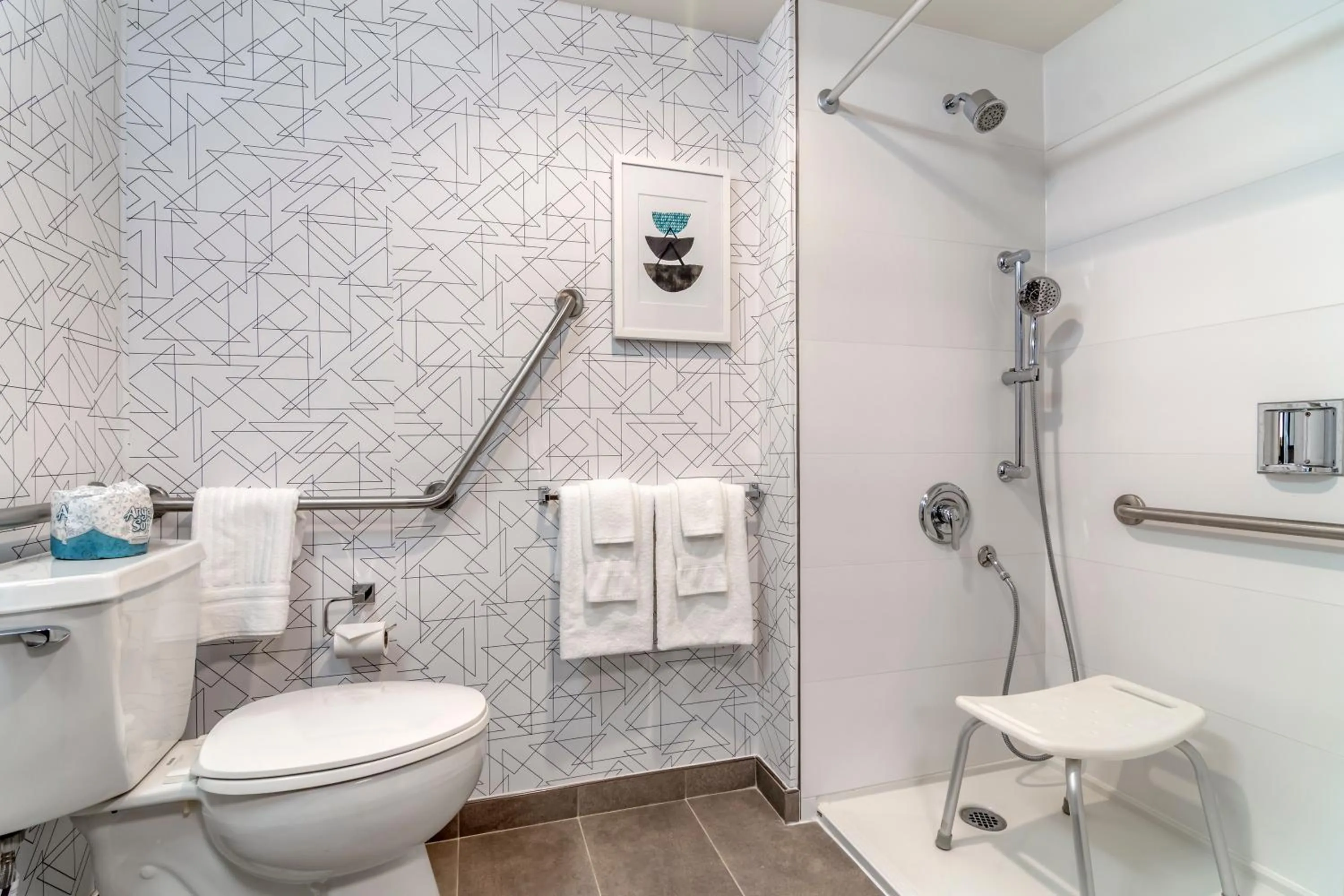 Shower in Clarion Hotel & Conference Centre