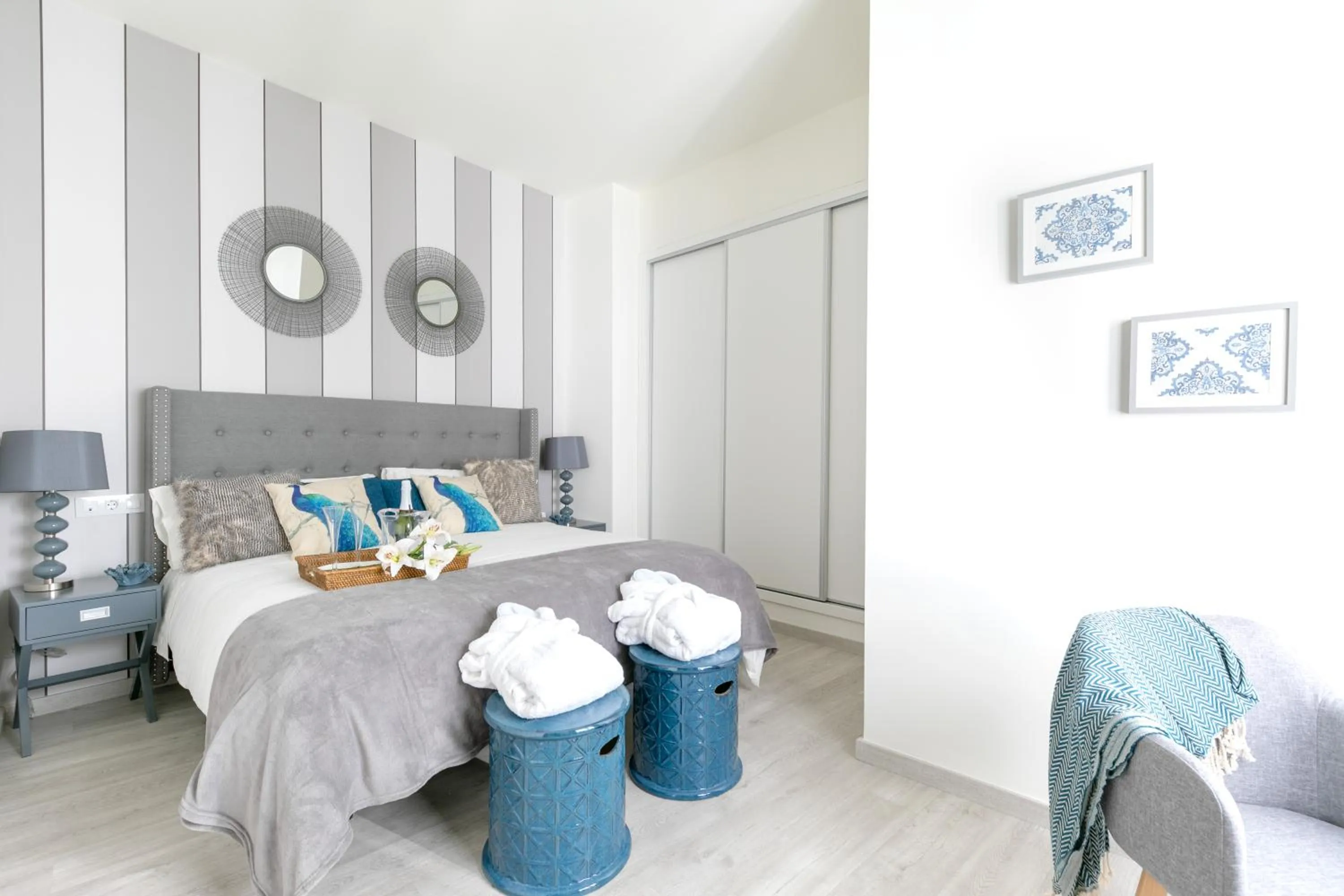 Bedroom, Bed in Apartamentos Soho Boutique Museo