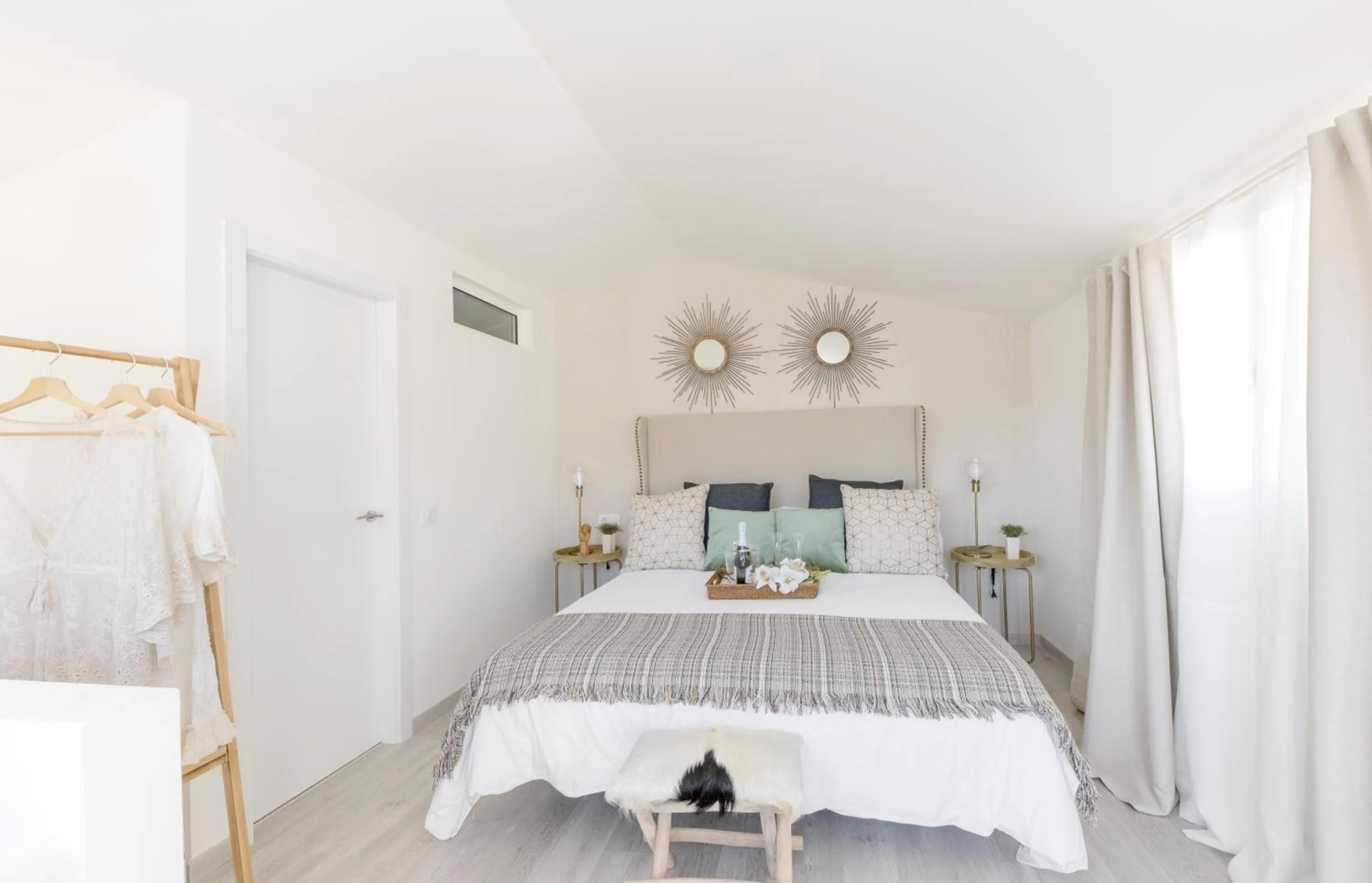 Bedroom, Bed in Apartamentos Soho Boutique Museo