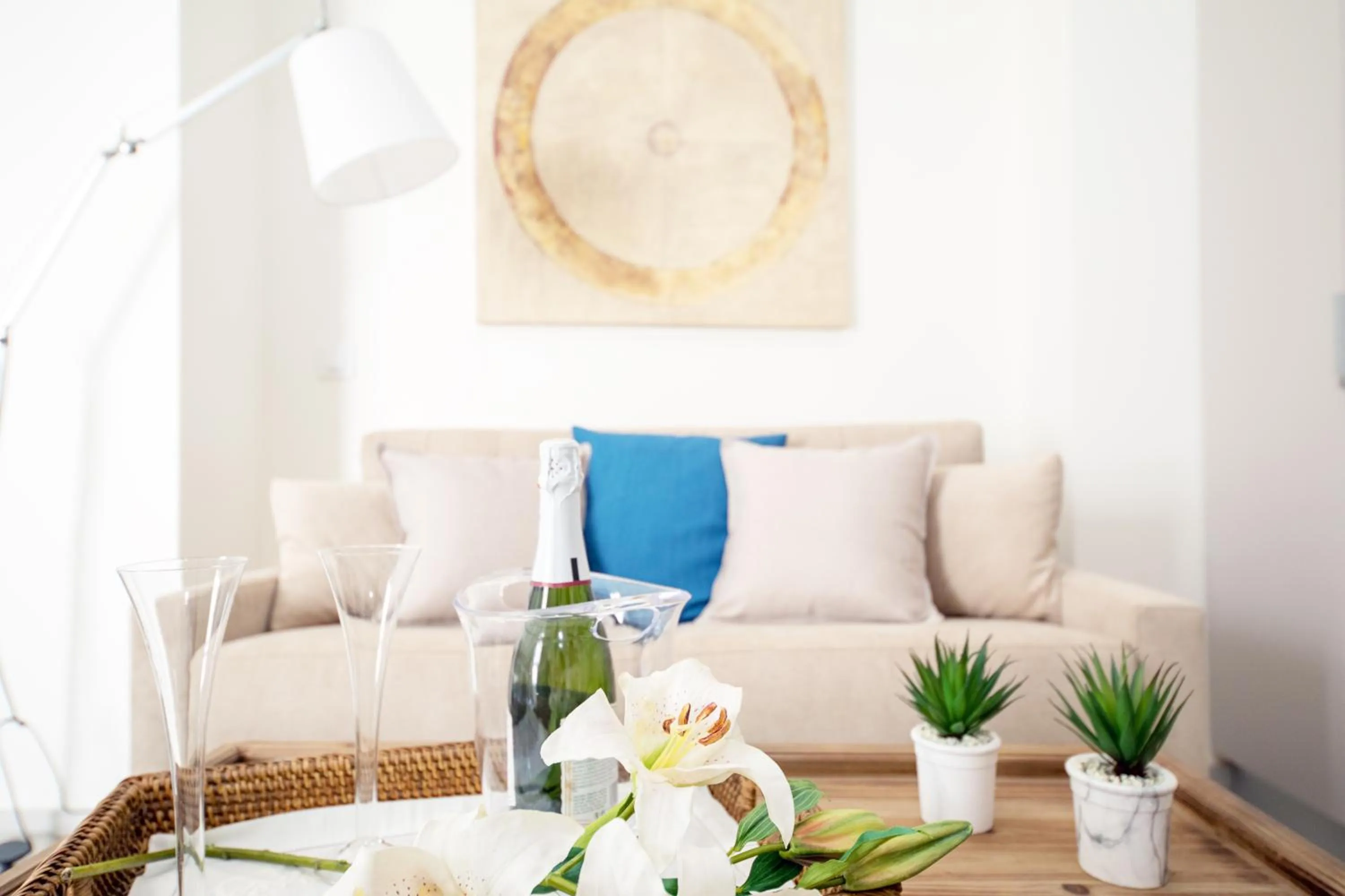 Living room in Apartamentos Soho Boutique Museo