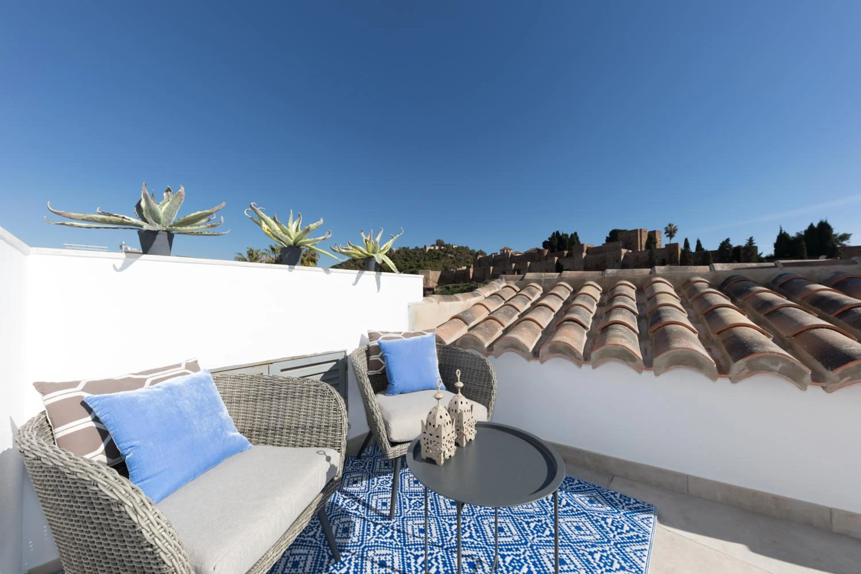 Balcony/Terrace in Apartamentos Soho Boutique Museo