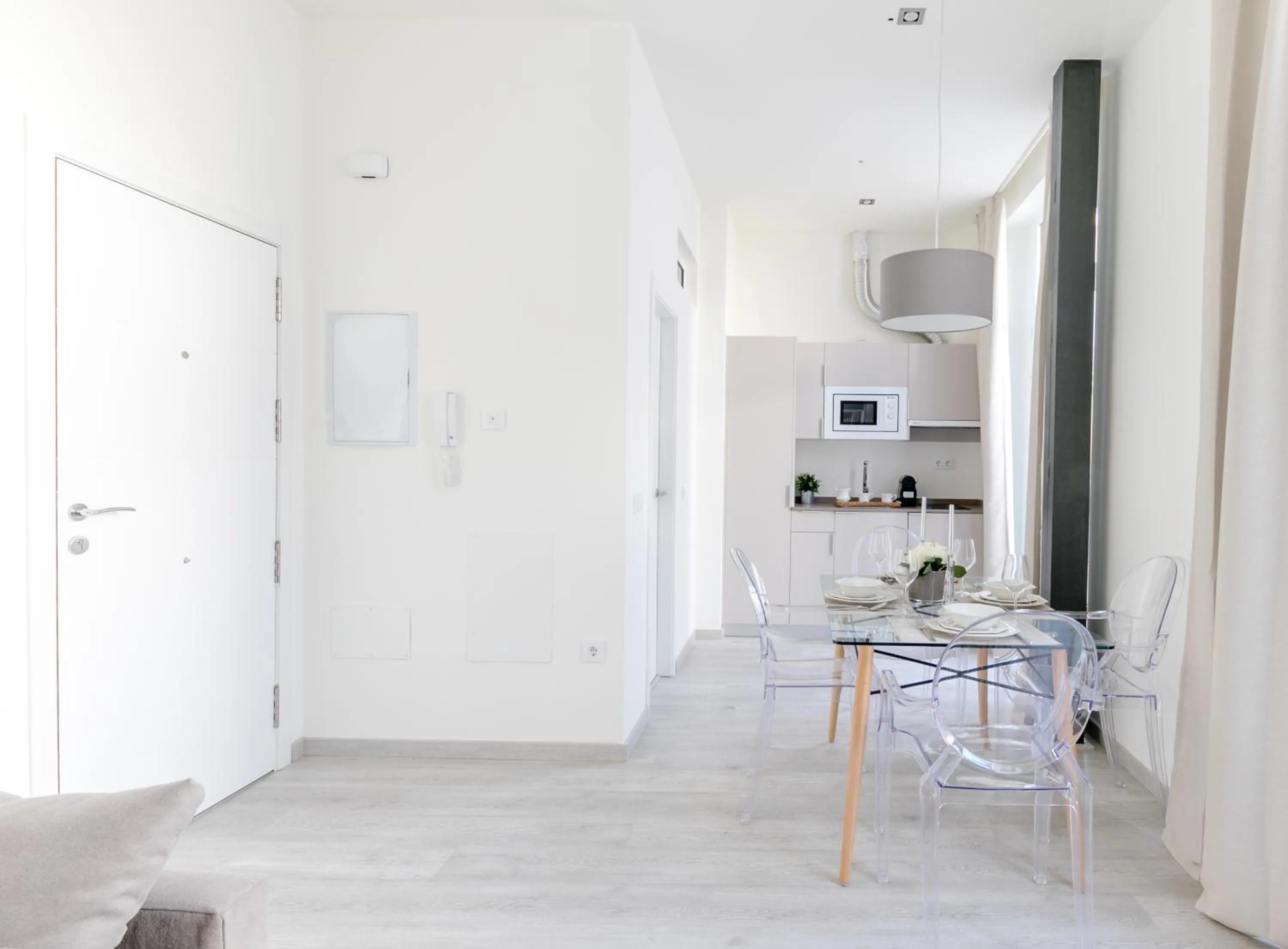 Kitchen or kitchenette in Apartamentos Soho Boutique Museo