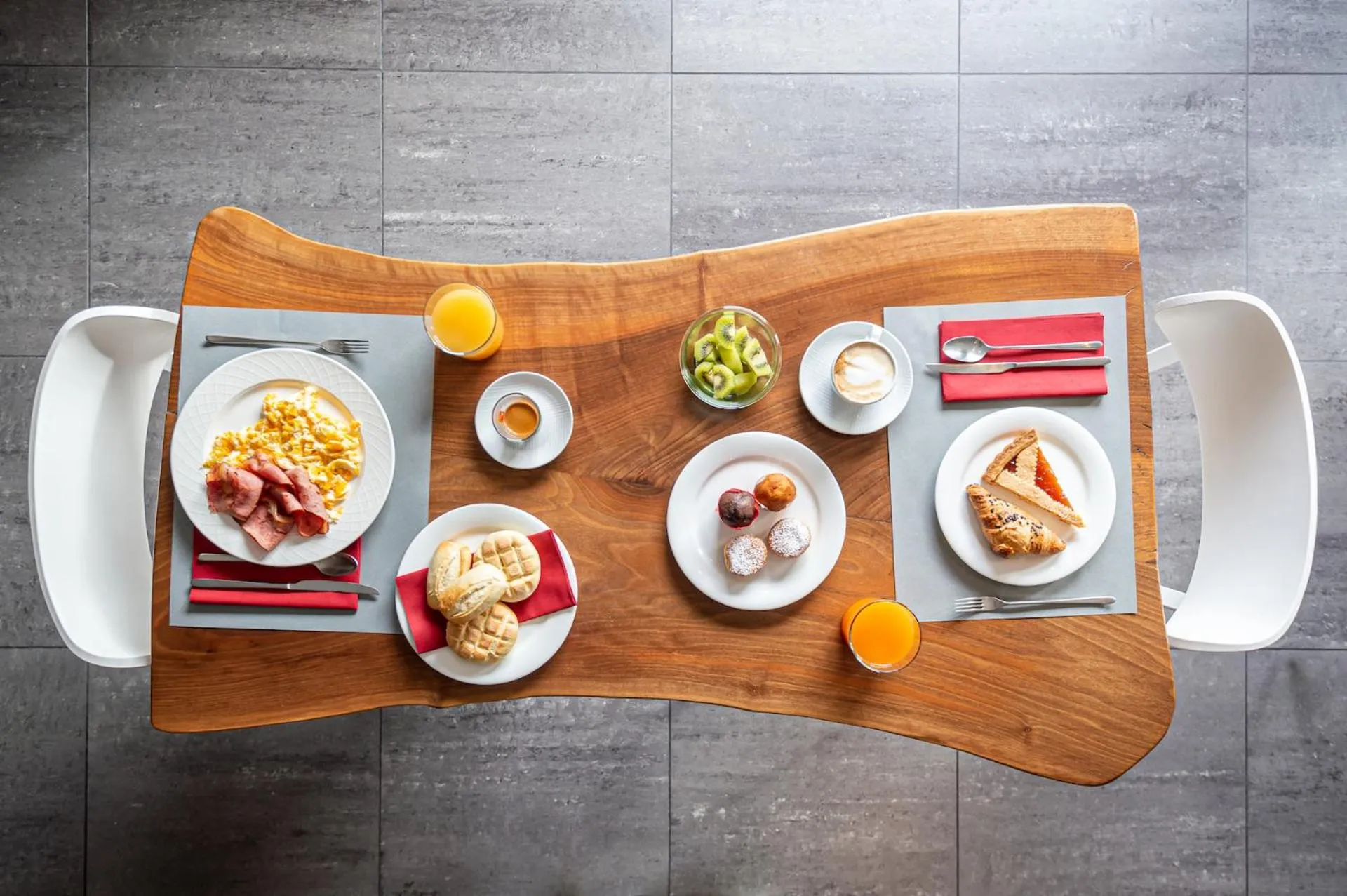 Food close-up in UNA HOTELS Le Terrazze Treviso Hotel & Residence