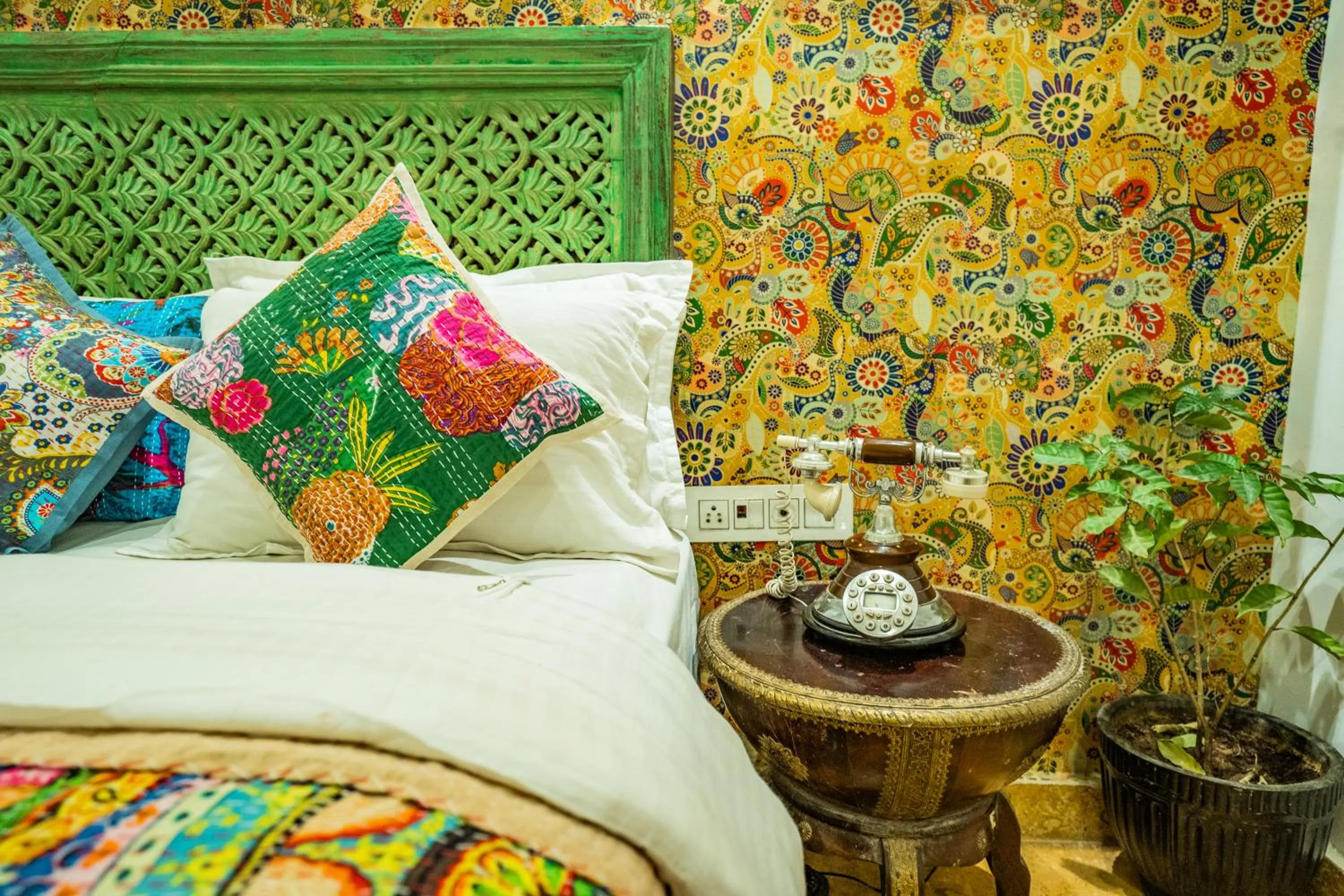 Bed in Garh Meera - A Sensational Boutique Hotel