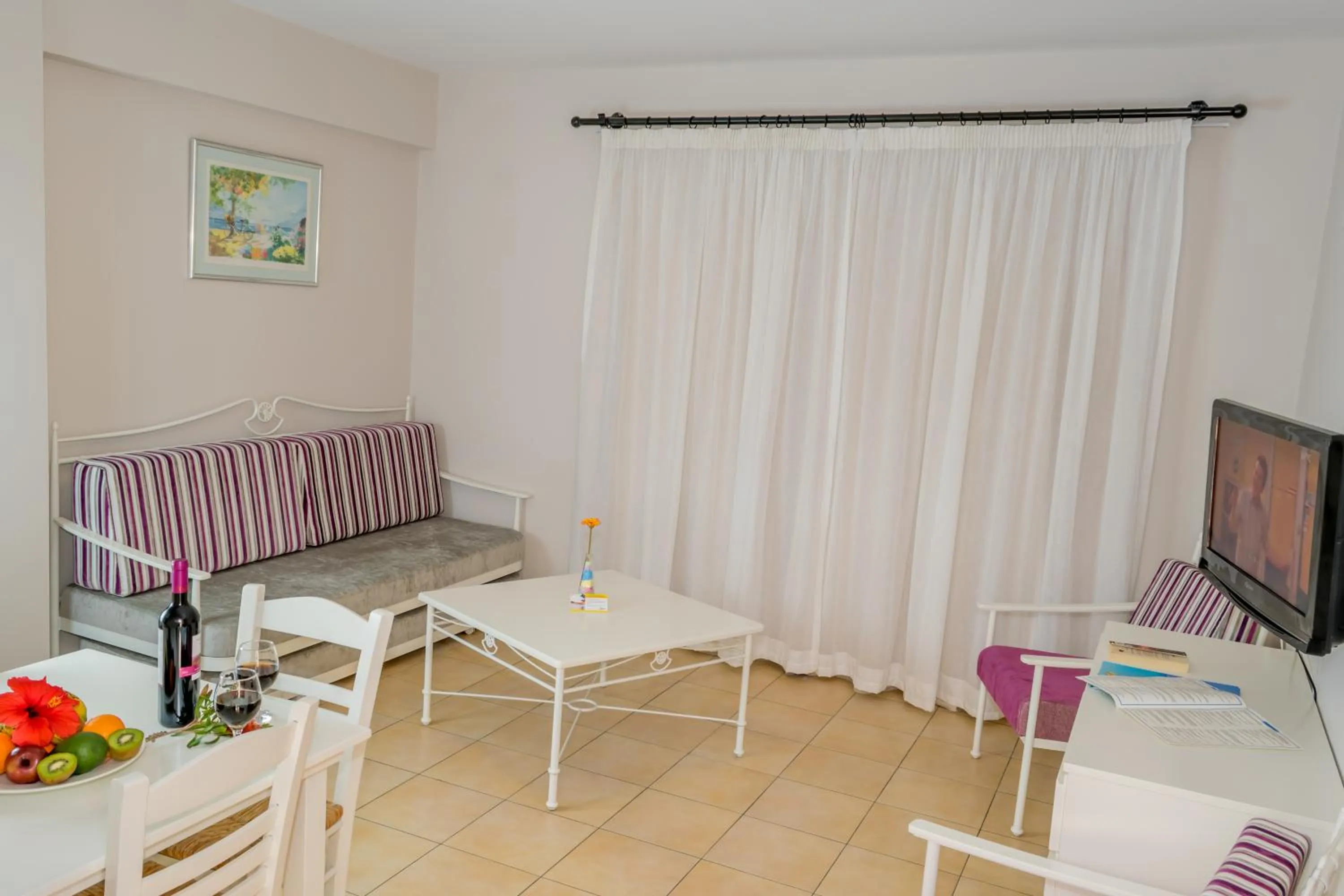 Living room in Aktea Beach Village