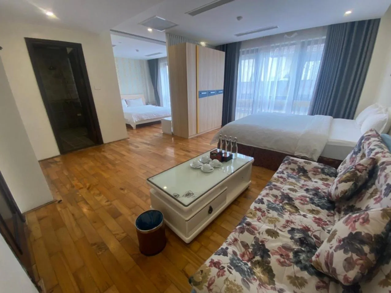 Bed in Sapa Green Hotel