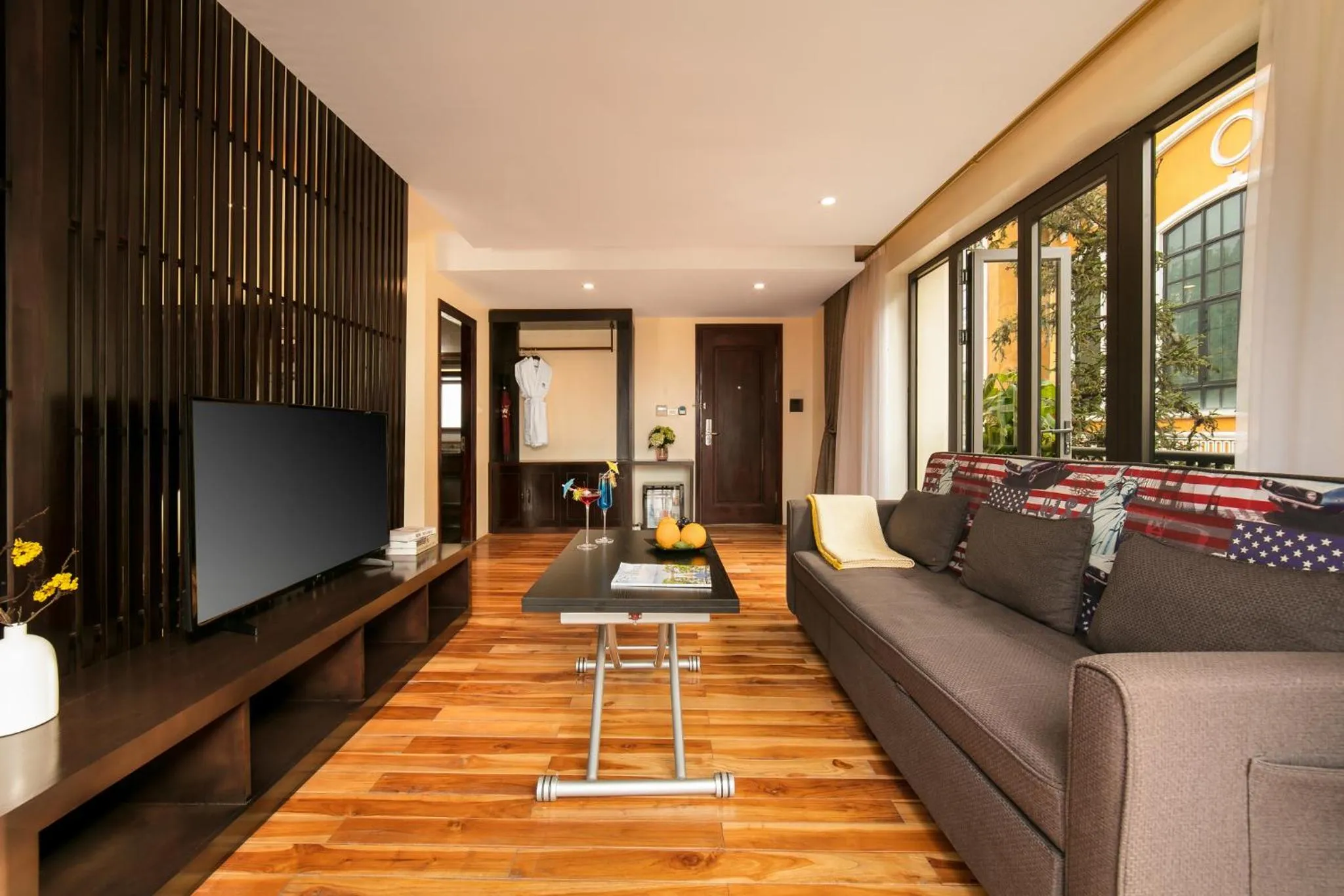 Living room in Sapa Green Hotel