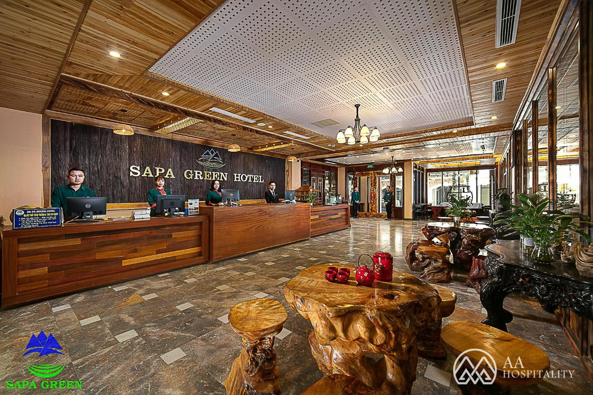 Staff in Sapa Green Hotel