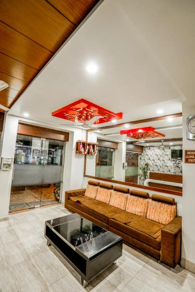 Lobby or reception in Hotel Bhakti Rajkot I Hotel in Rajkot I Best Hotel in Rajkot