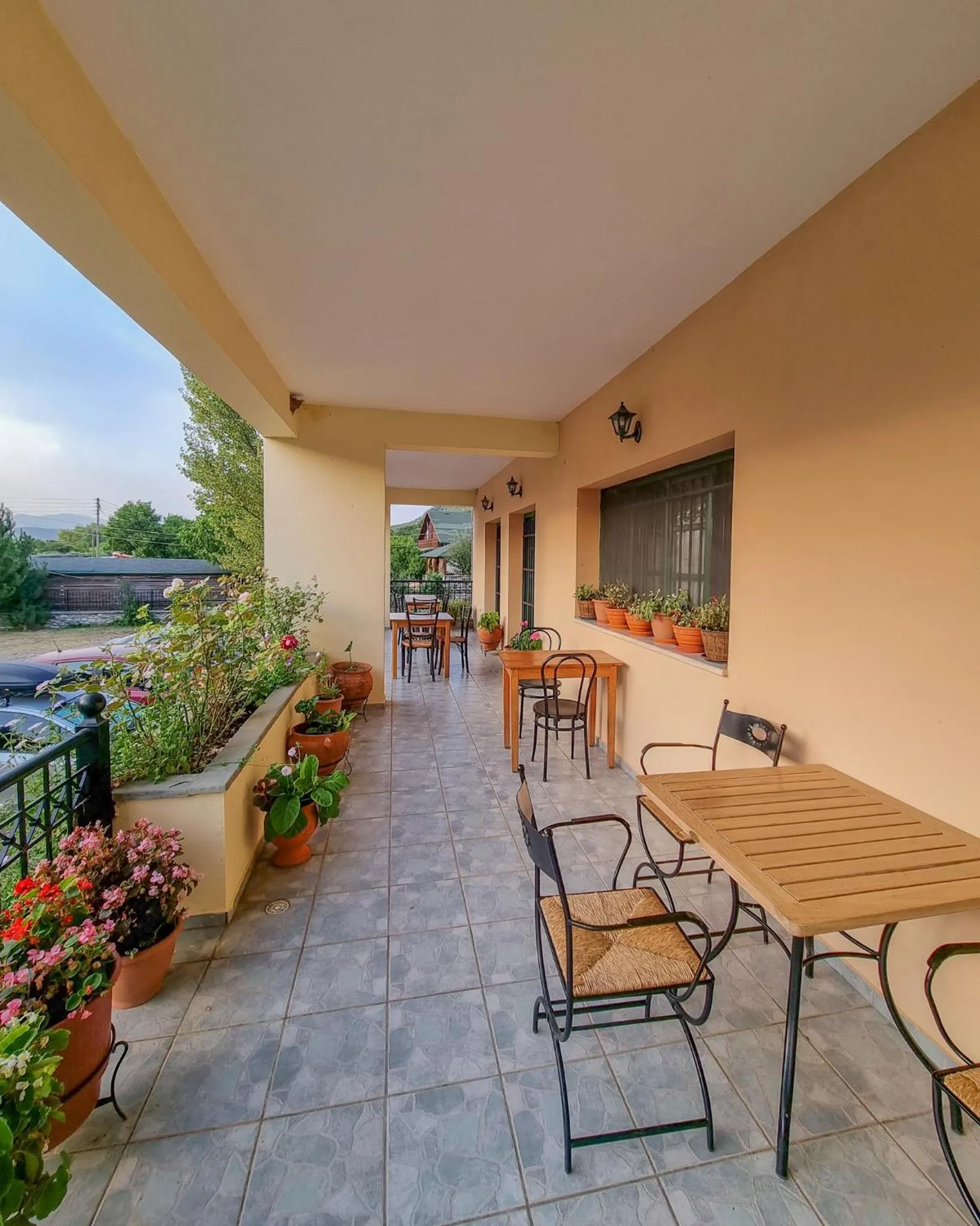 Balcony/Terrace in Hotel Spiridoula