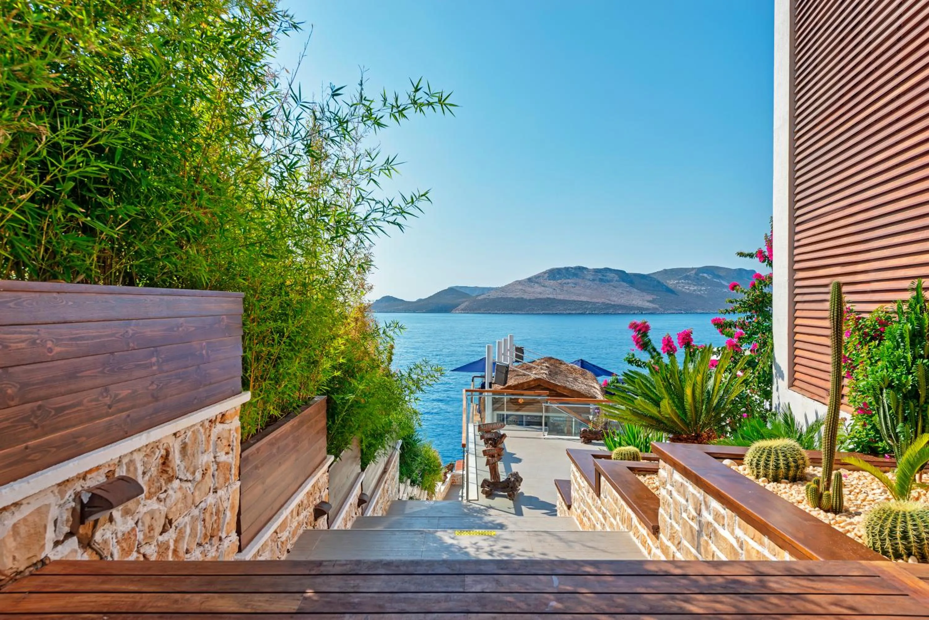 Sea view in Meis Exclusive Hotel