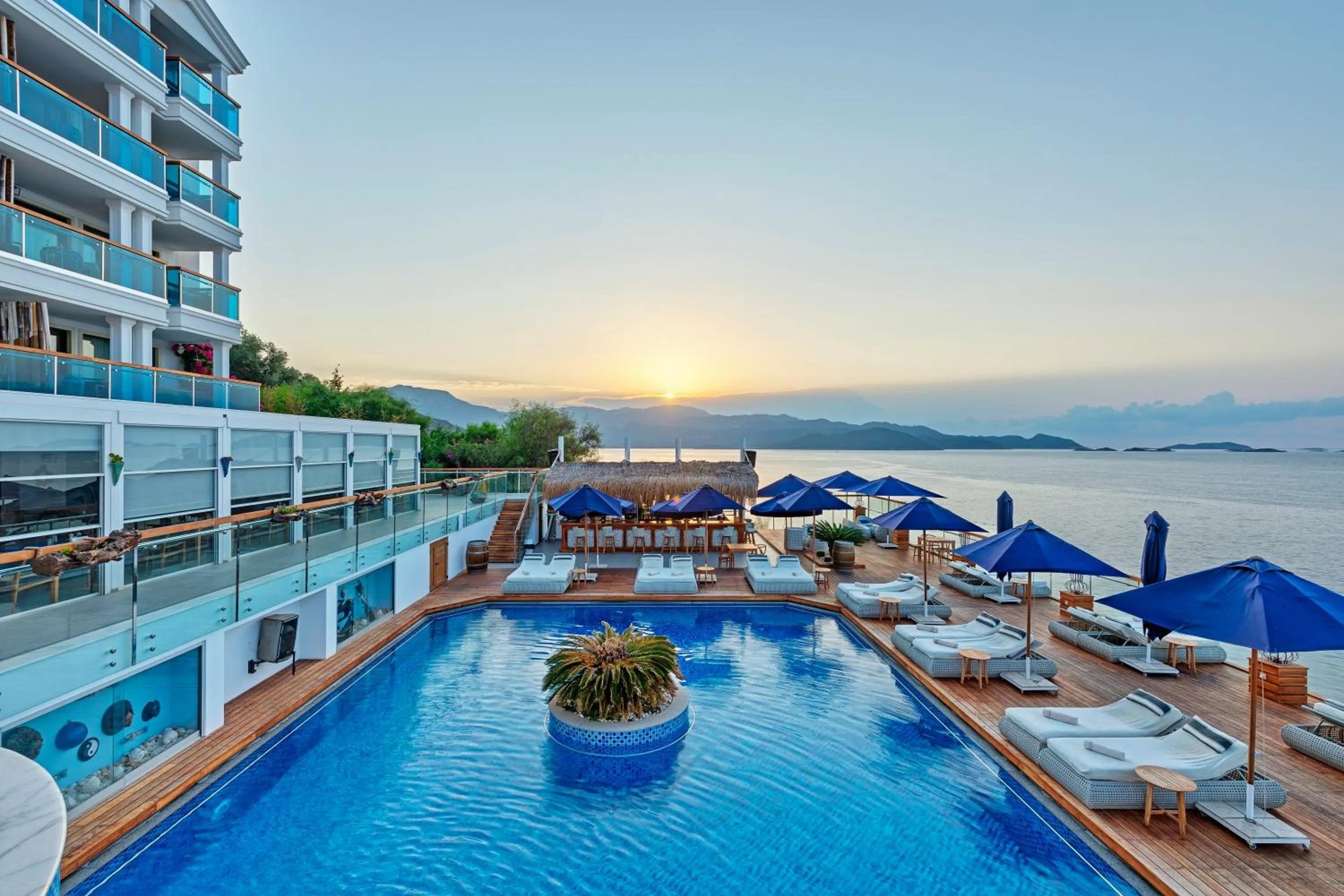 Sunrise in Meis Exclusive Hotel