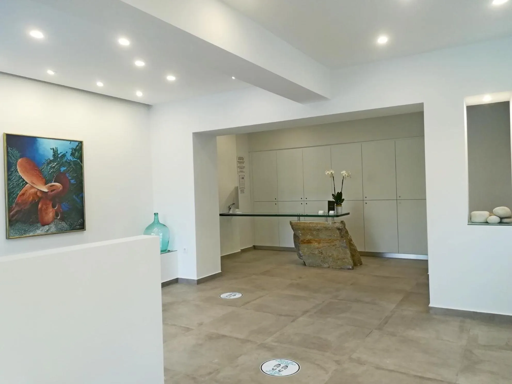 Lobby or reception in Scorpios Hotel & Suites