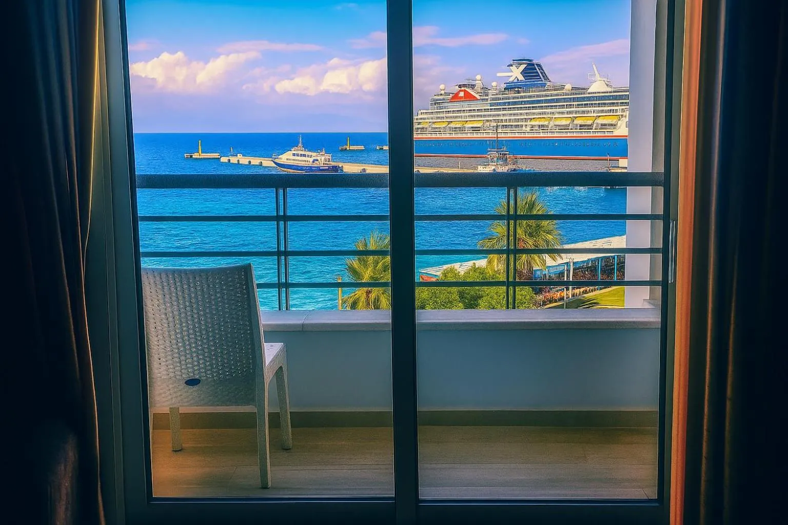 View (from property/room) in Kayhanbey Hotel