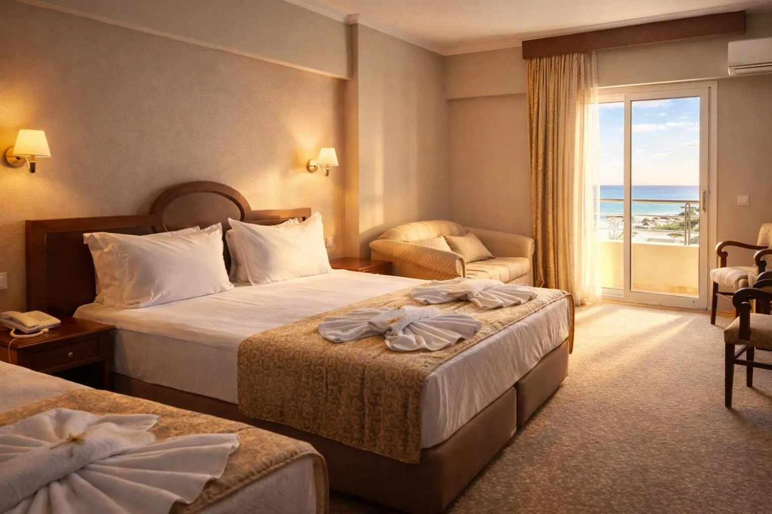 Photo of the whole room, Bed in Kayhanbey Hotel