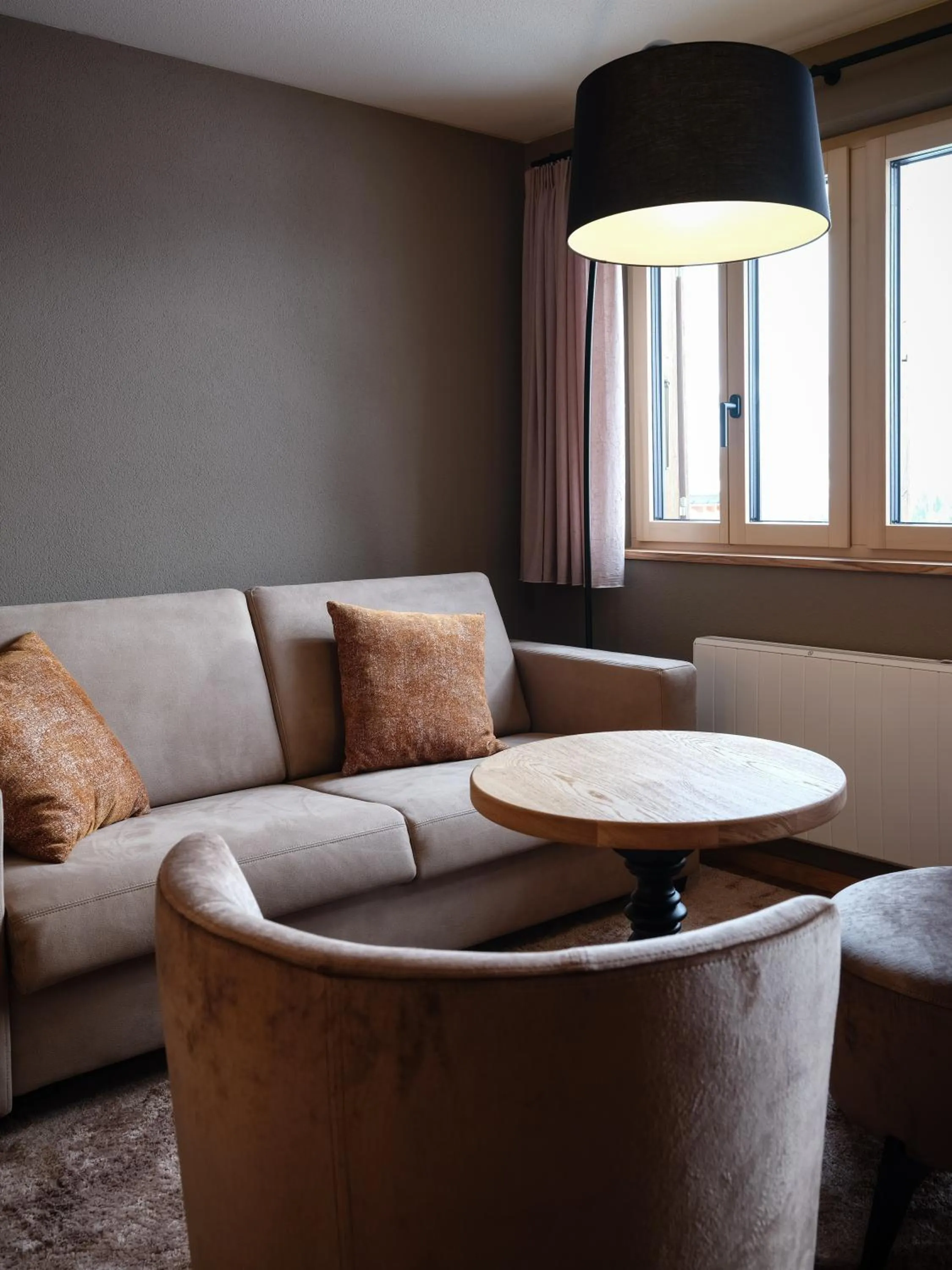 Seating area in Panorama Hotel & Restaurant