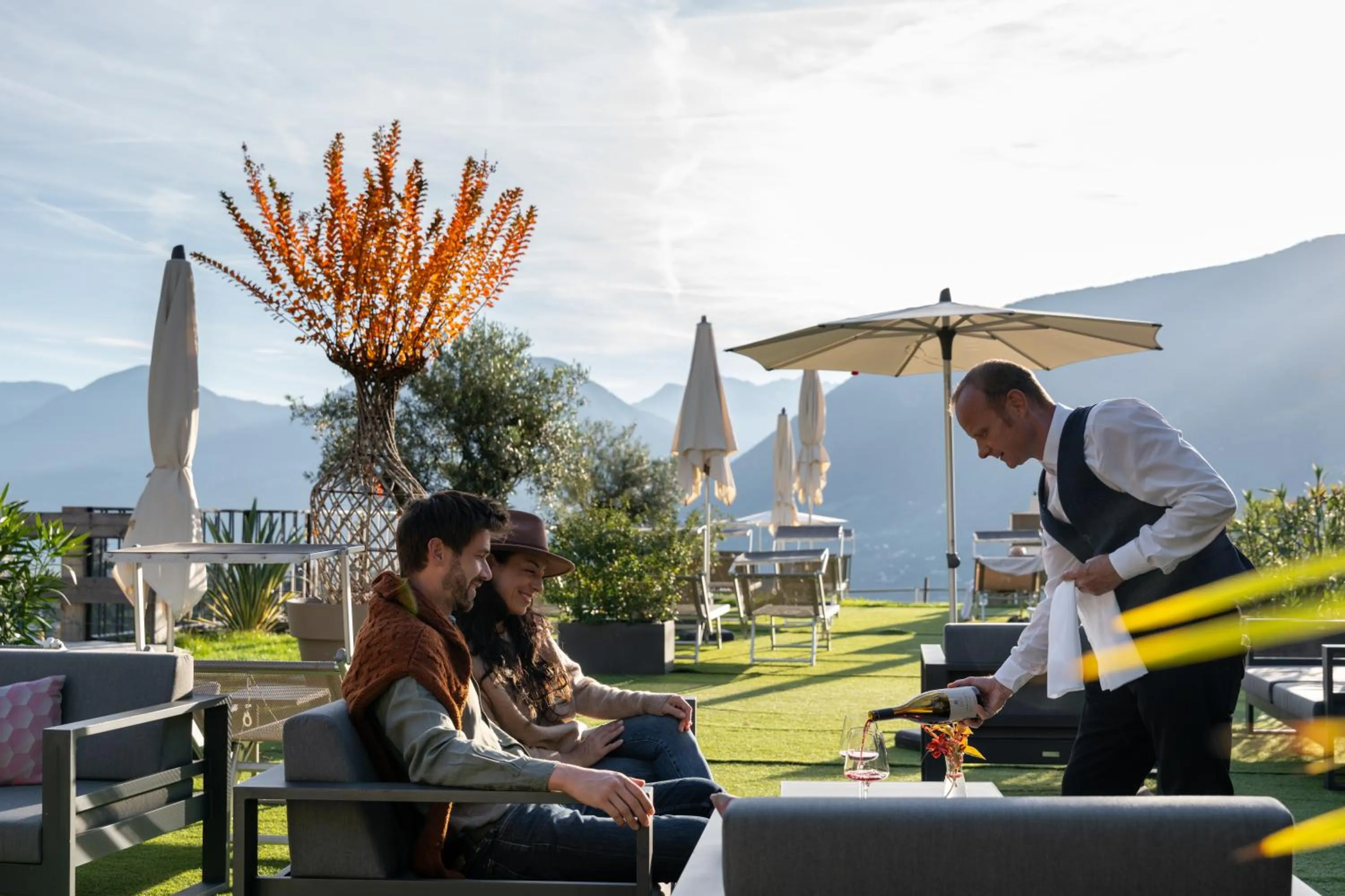 Lounge or bar in Schenna Resort