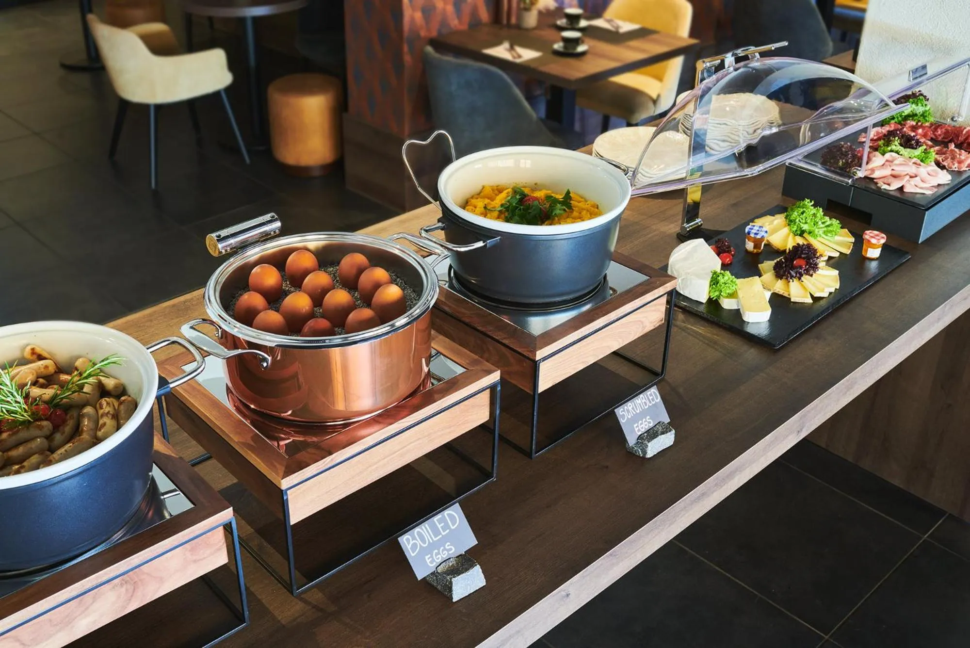Buffet breakfast in Piazza Ascona Hotel & Restaurants