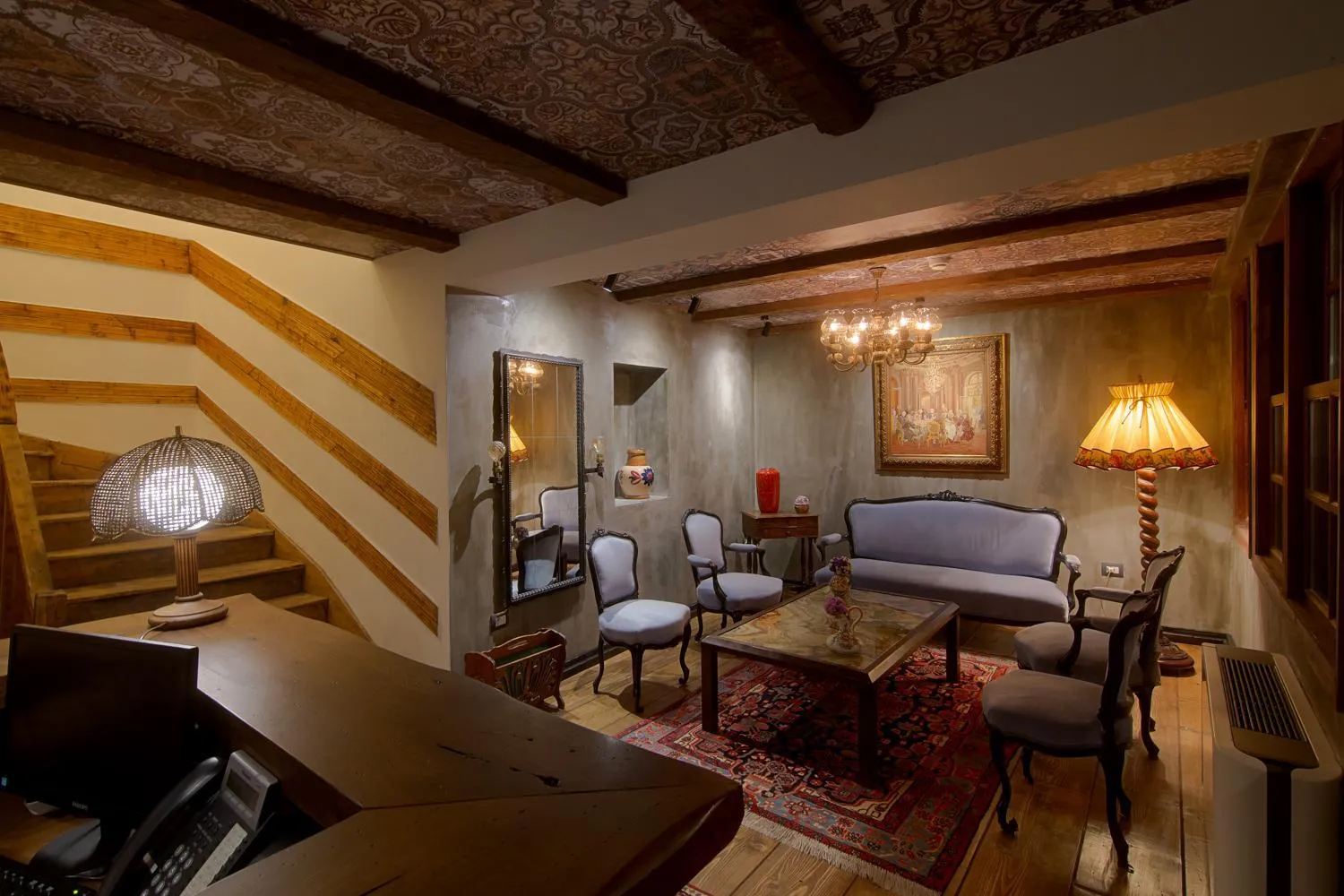 Lobby or reception in HANI I PAZARIT Boutique Hotel