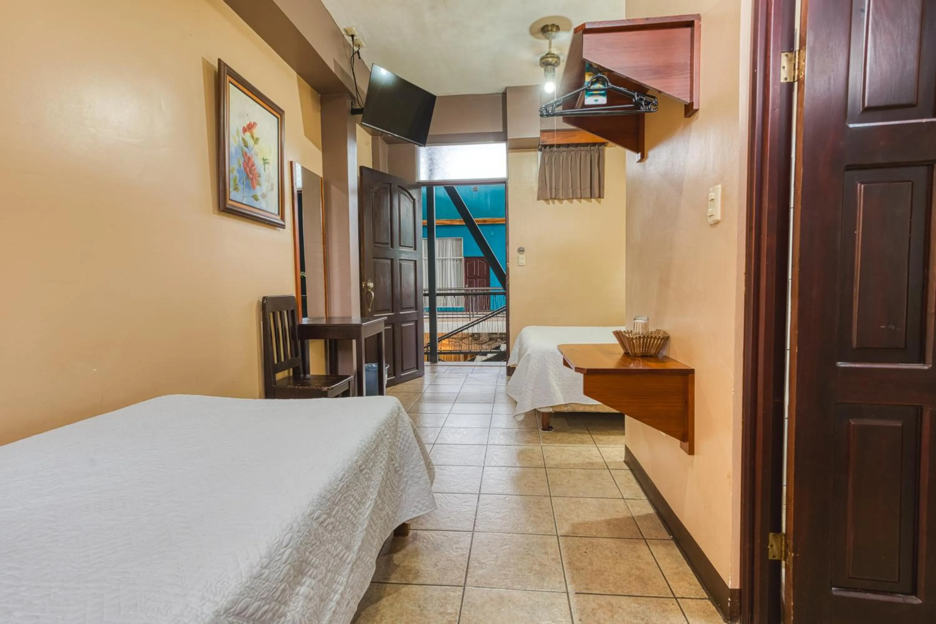 Bed in Hotel Las Colinas