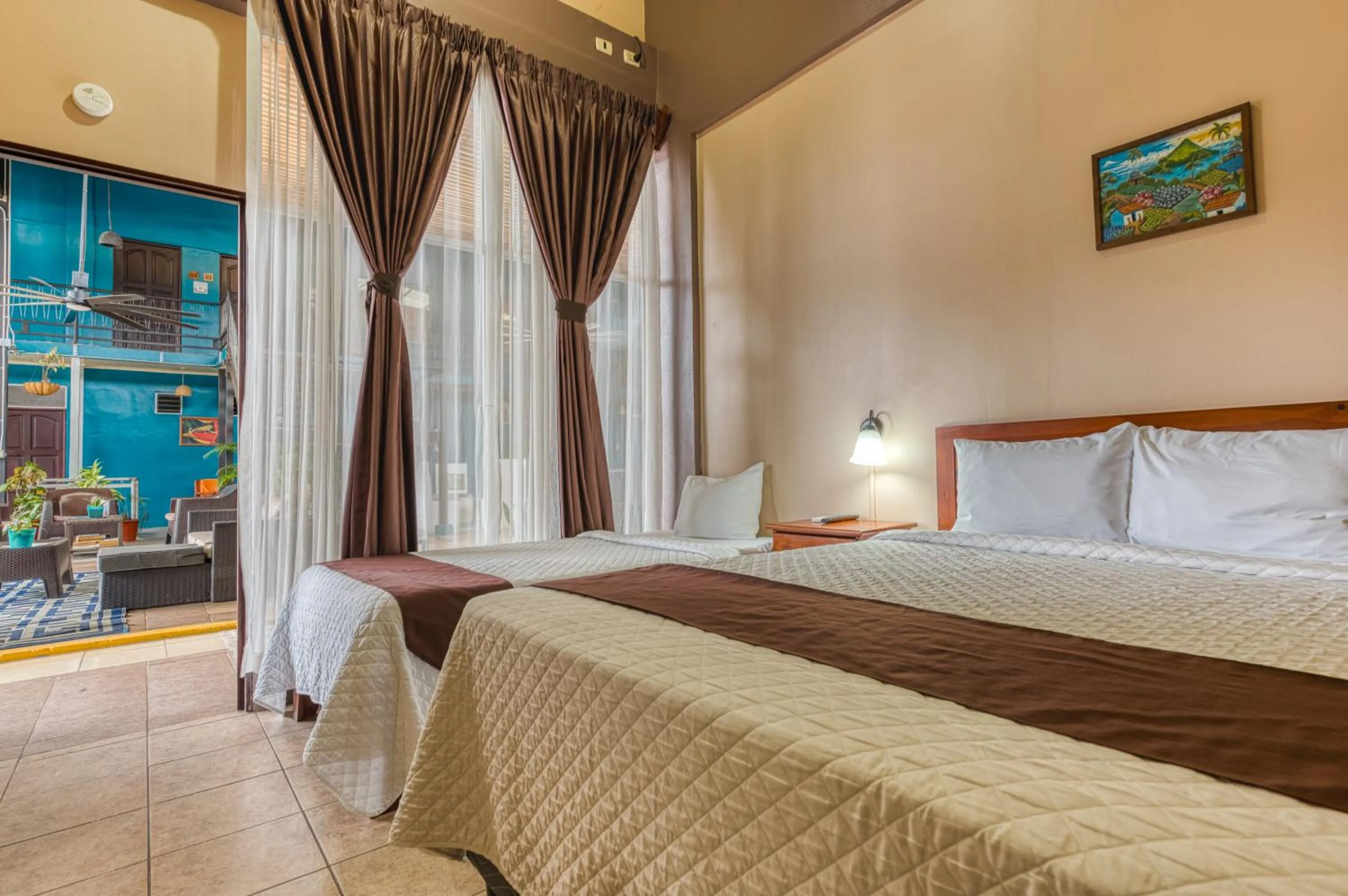 Bed in Hotel Las Colinas