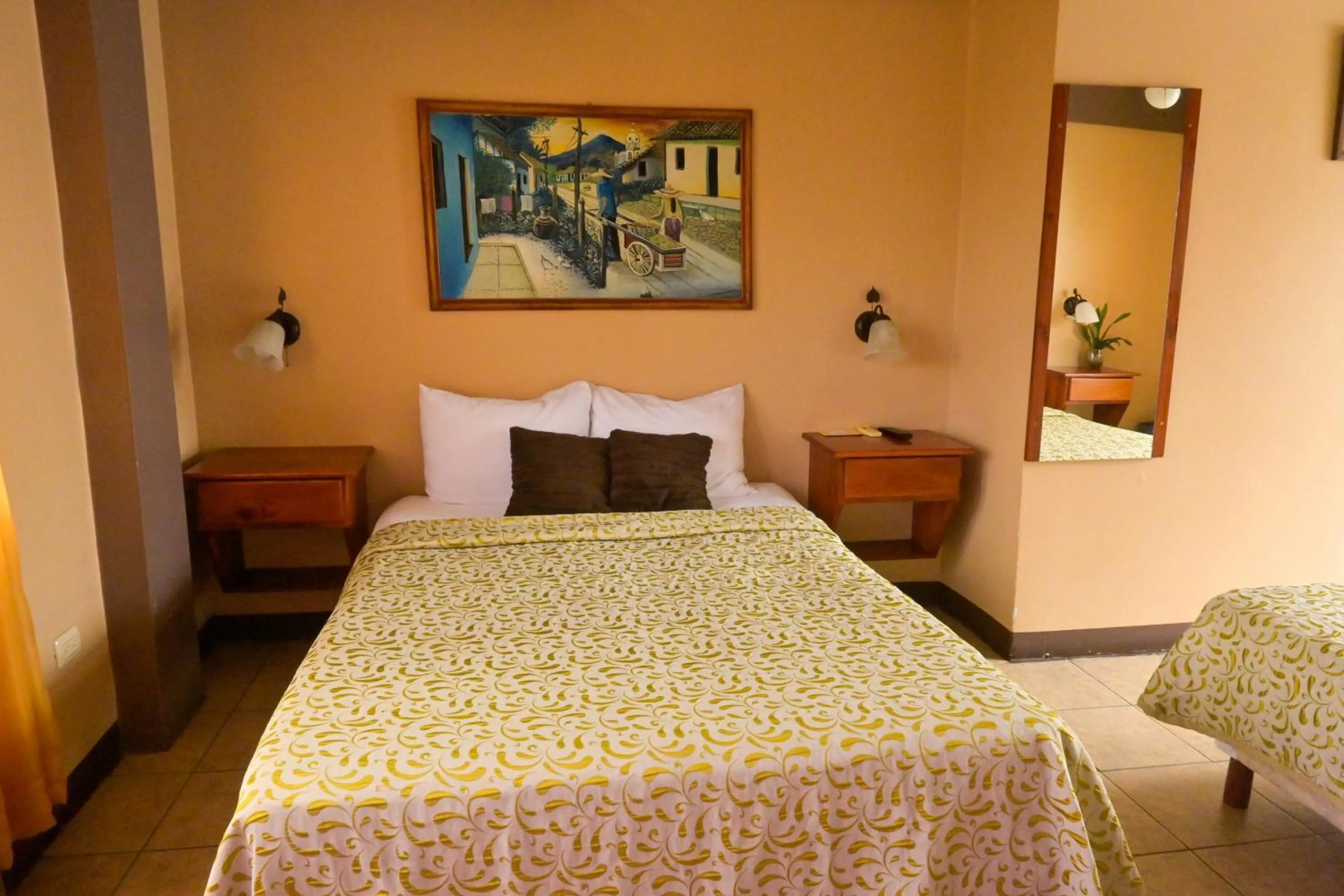 Bed in Hotel Las Colinas