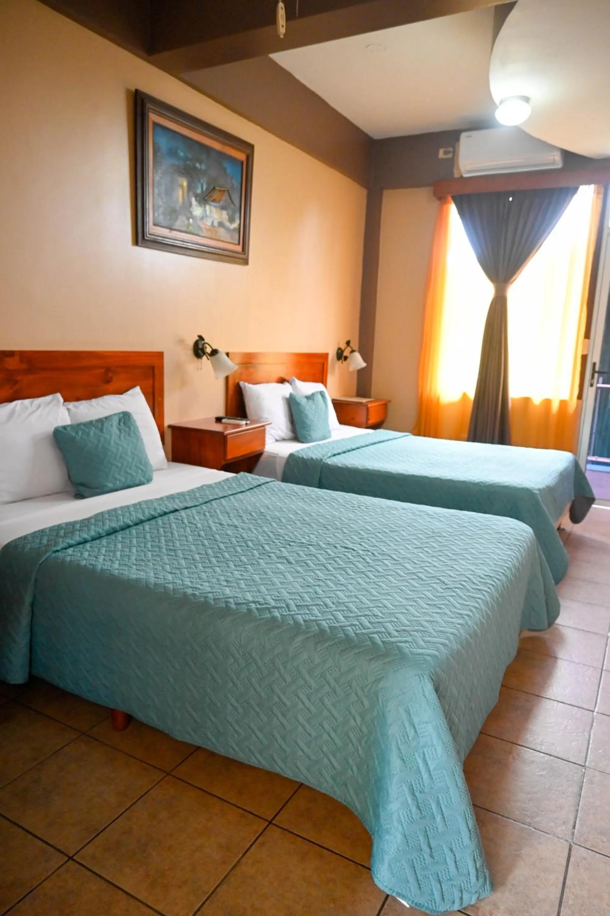 Bed in Hotel Las Colinas