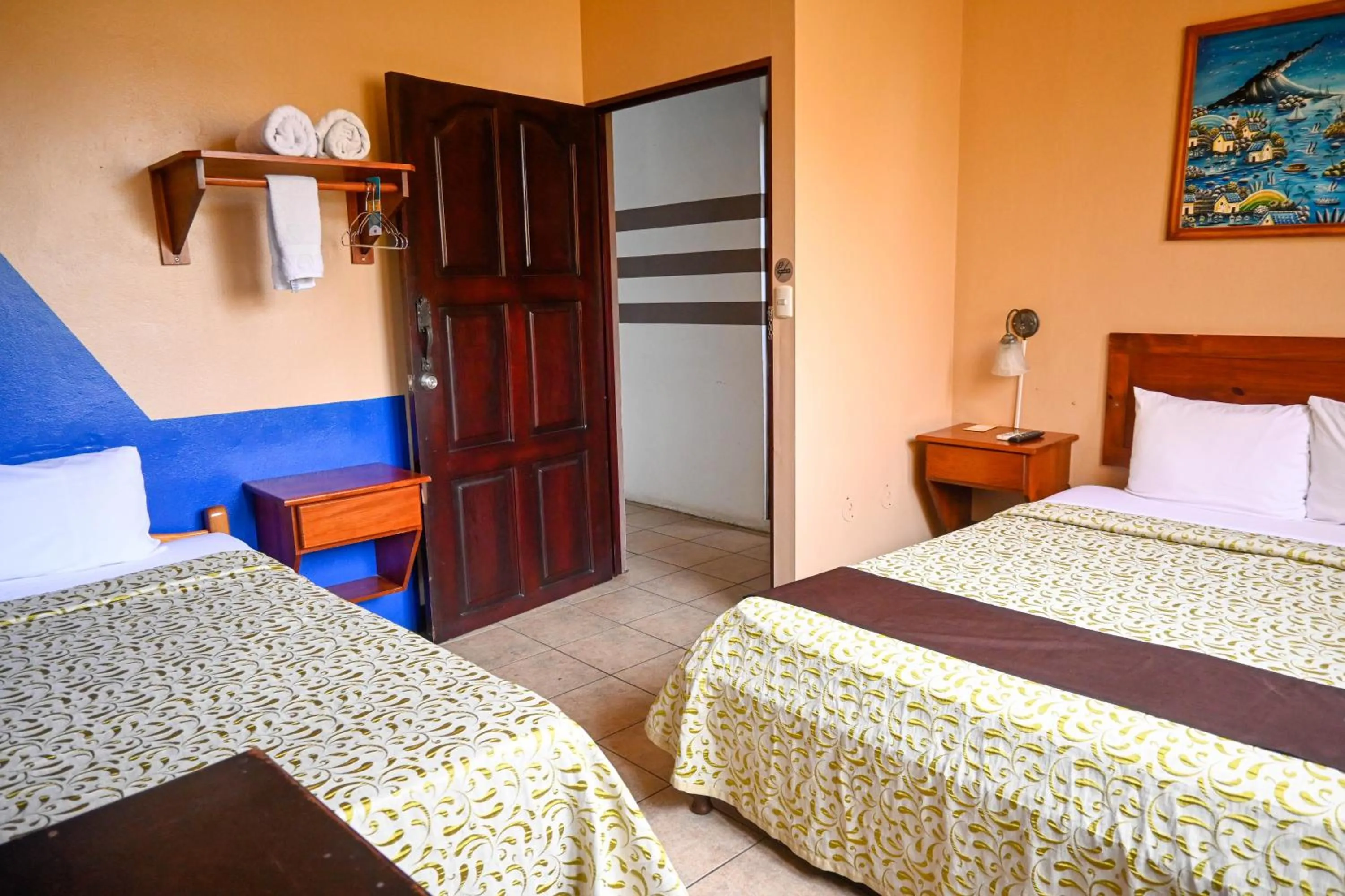 Bed in Hotel Las Colinas