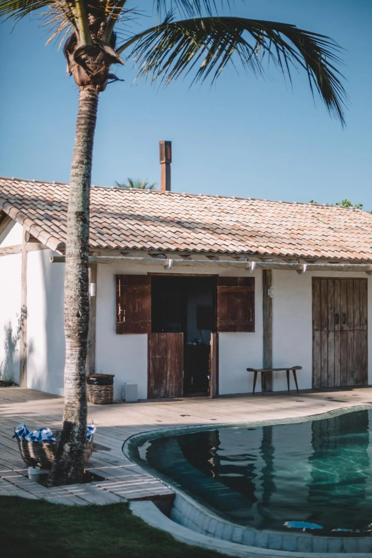 Facade/entrance in Villa Fulô