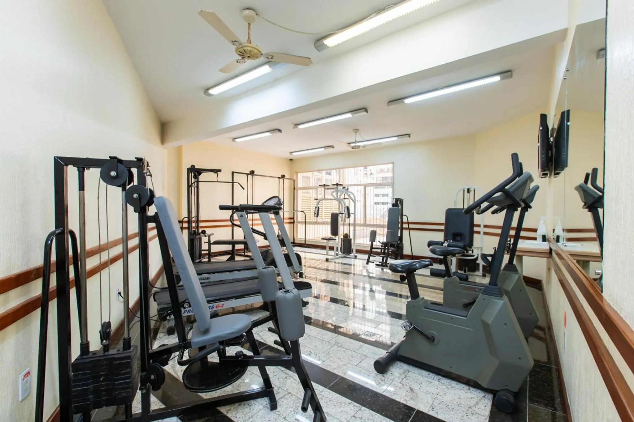 Fitness centre/facilities in Hotel Suárez São Leopoldo