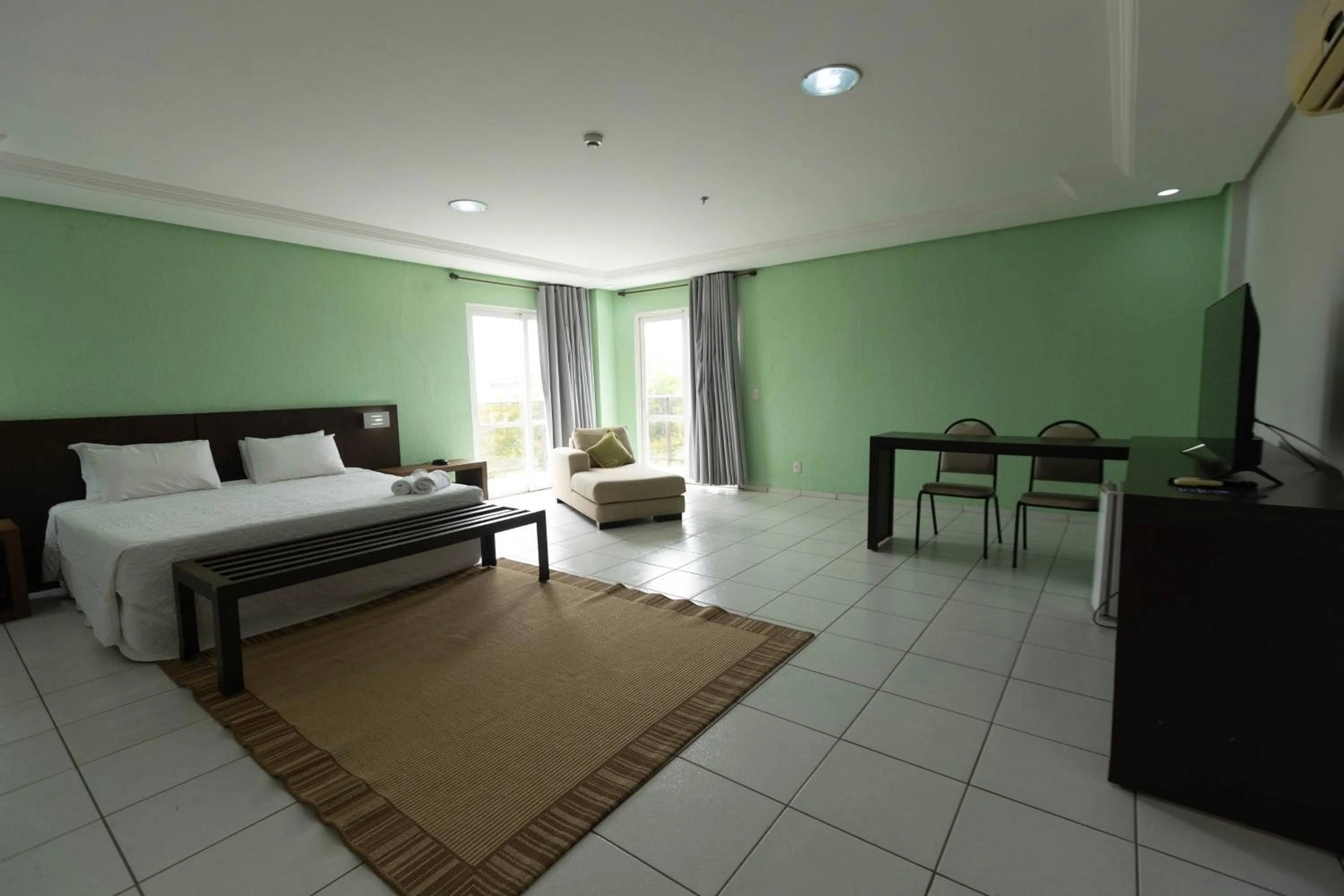 Bed in Hits Pantanal Hotel Aeroporto Cuiabá