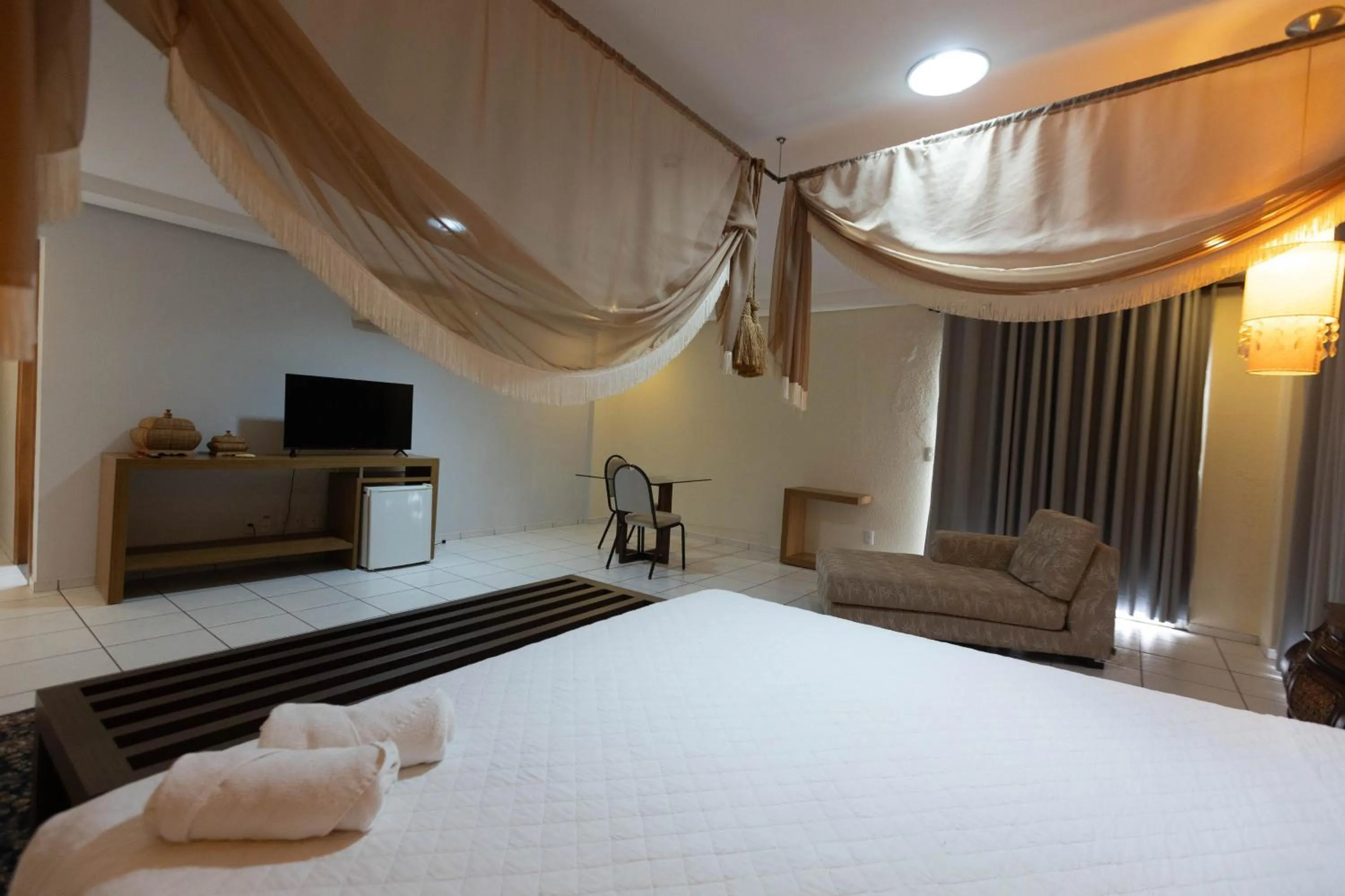 Bed in Hits Pantanal Hotel Aeroporto Cuiabá